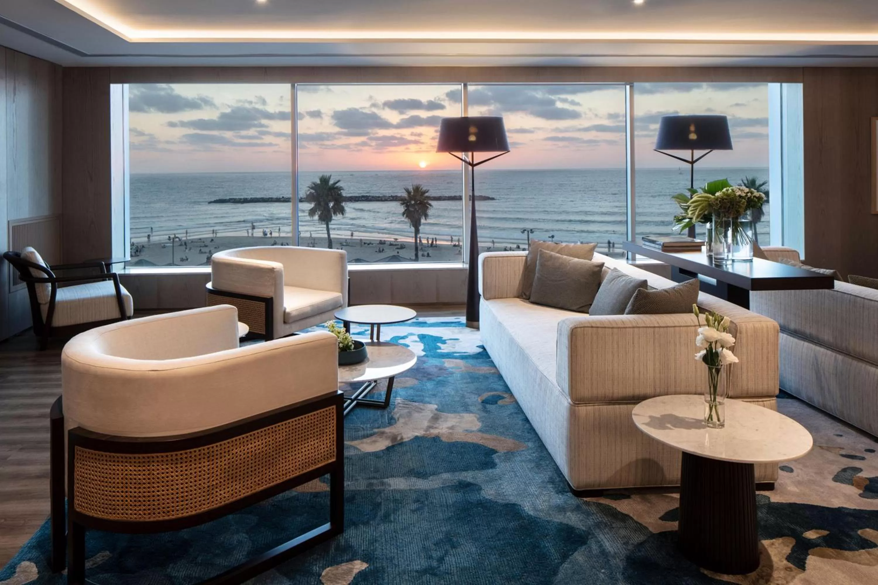 Lobby or reception in Sheraton Grand Tel Aviv