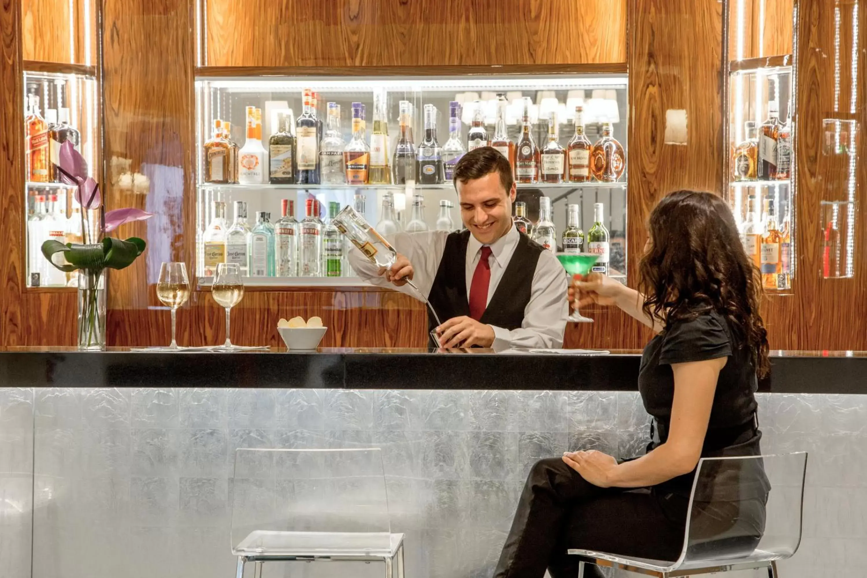 Staff, Lounge/Bar in Hotel Cristoforo Colombo