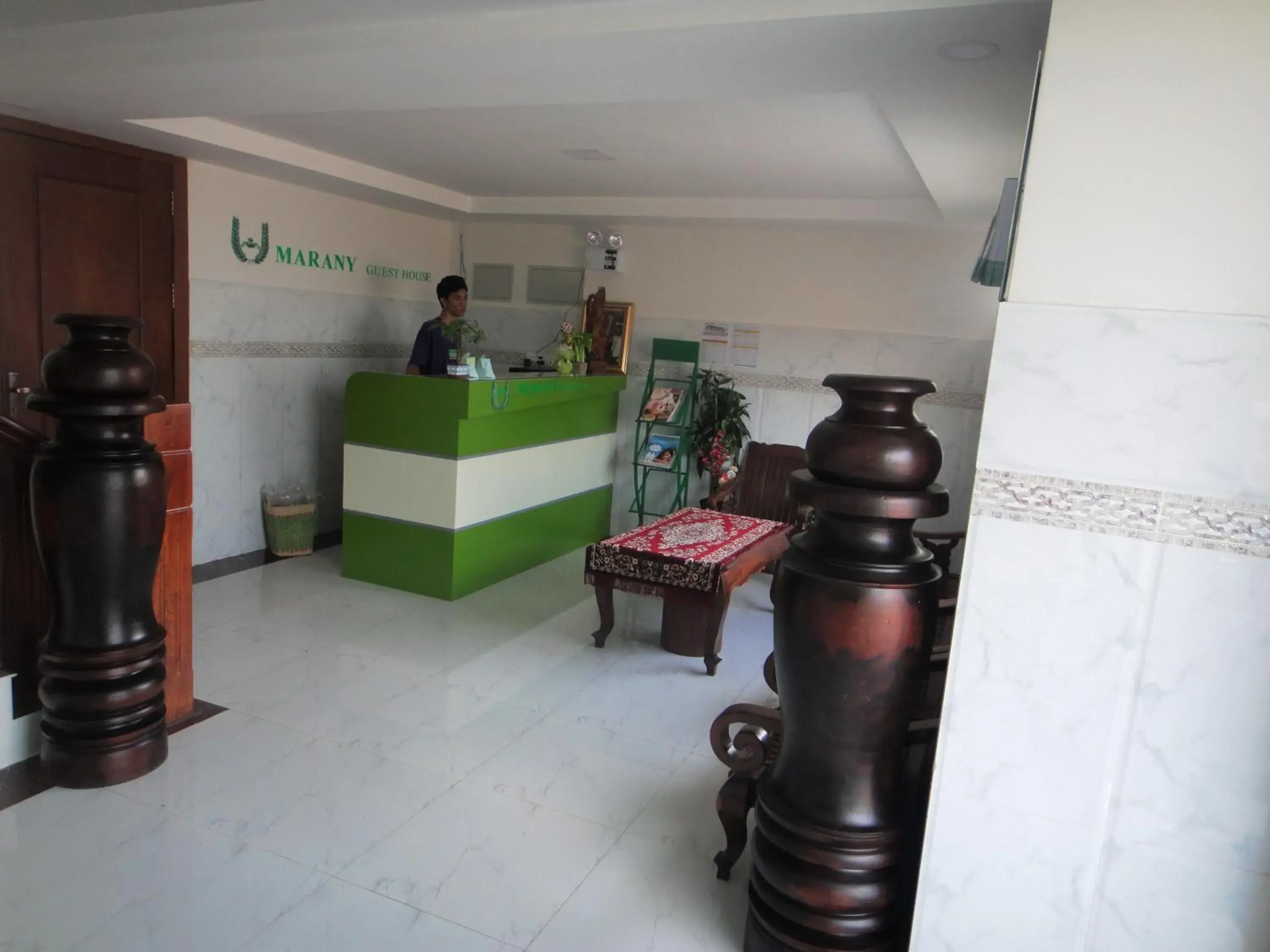 Lobby or reception in Marany Guesthouse