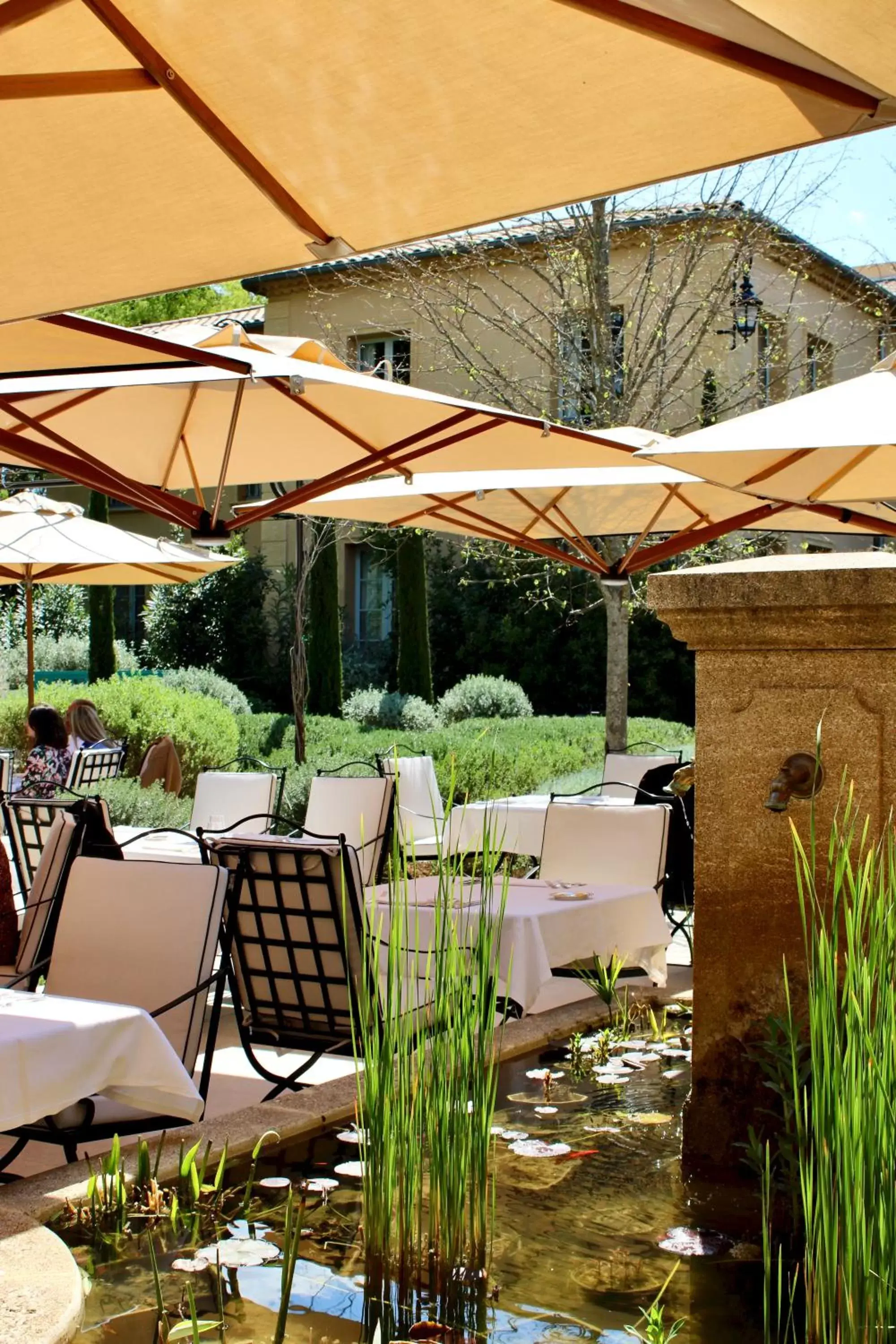 Patio, Restaurant/Places to Eat in Villa Saint-Ange