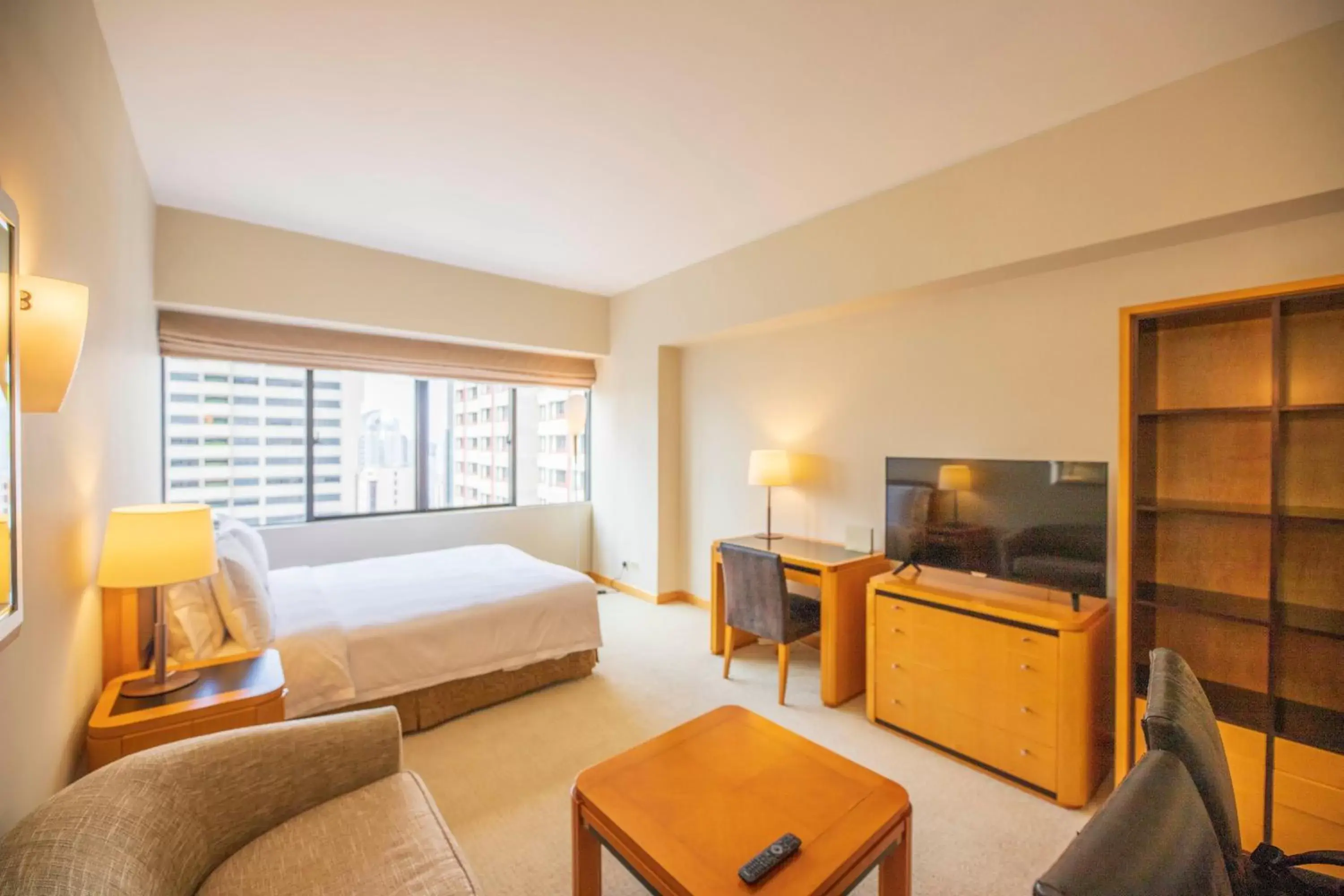 TV/Entertainment Center in Shanghai Centre Serviced Apartment