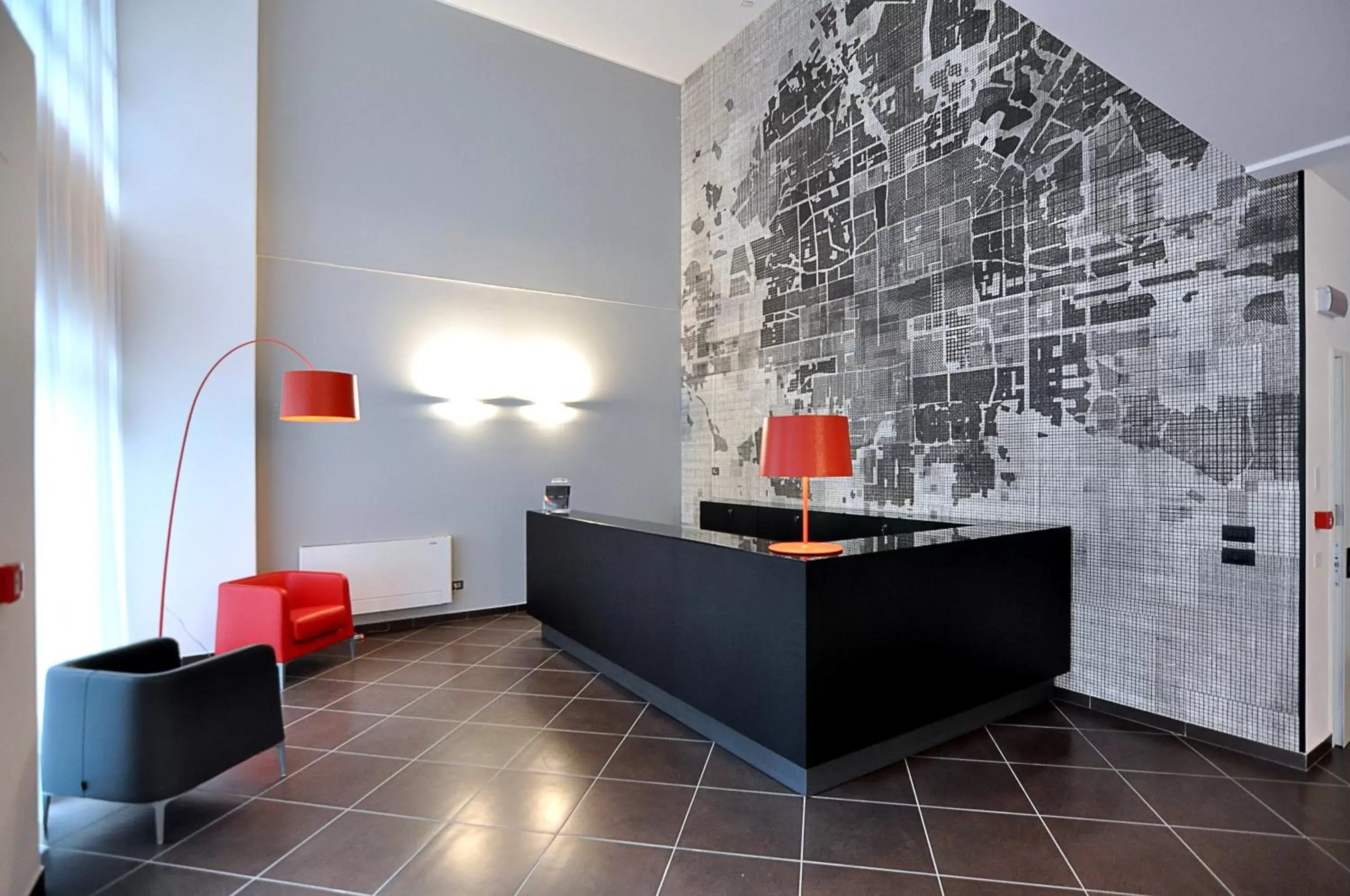 Lobby or reception in BB Hotels Aparthotel Arcimboldi