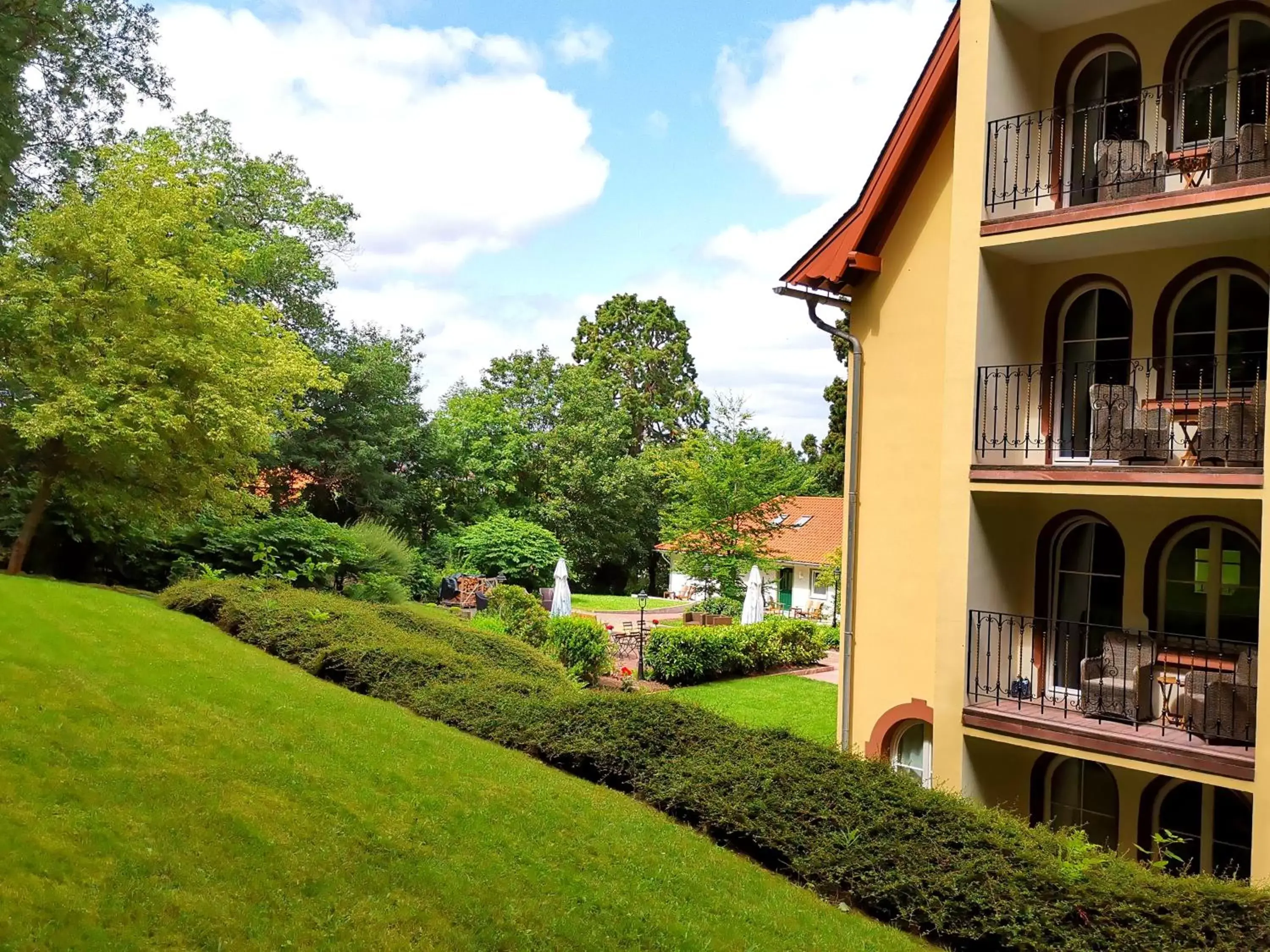 Property building, Garden in Hotel Erbprinzenpalais