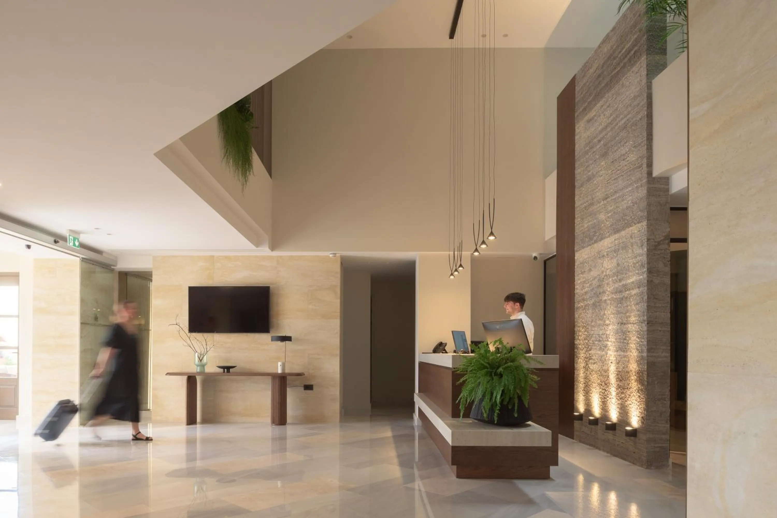 Lobby or reception in Hotel Ideon