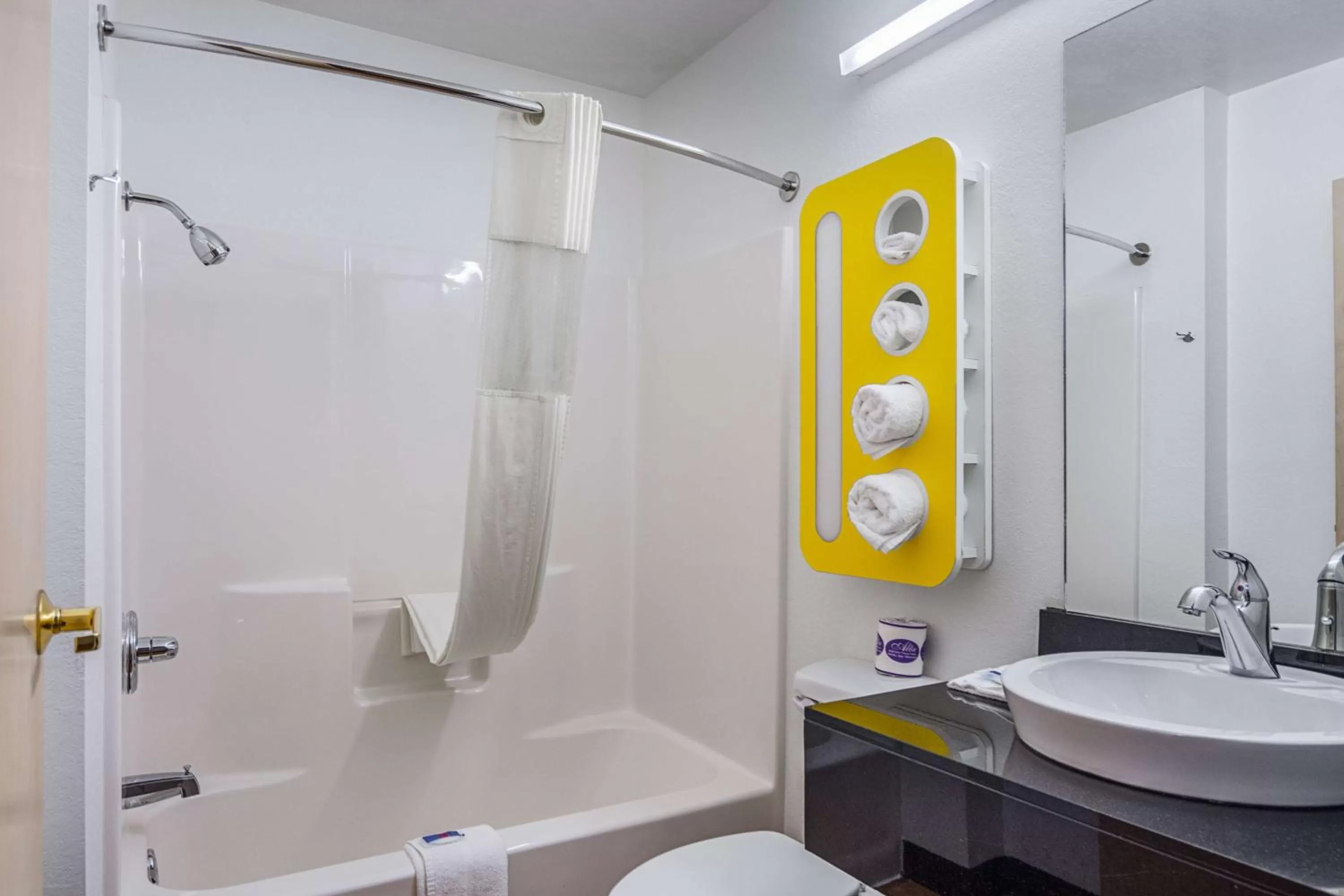 Bathroom in Motel 6-Mcalester, OK