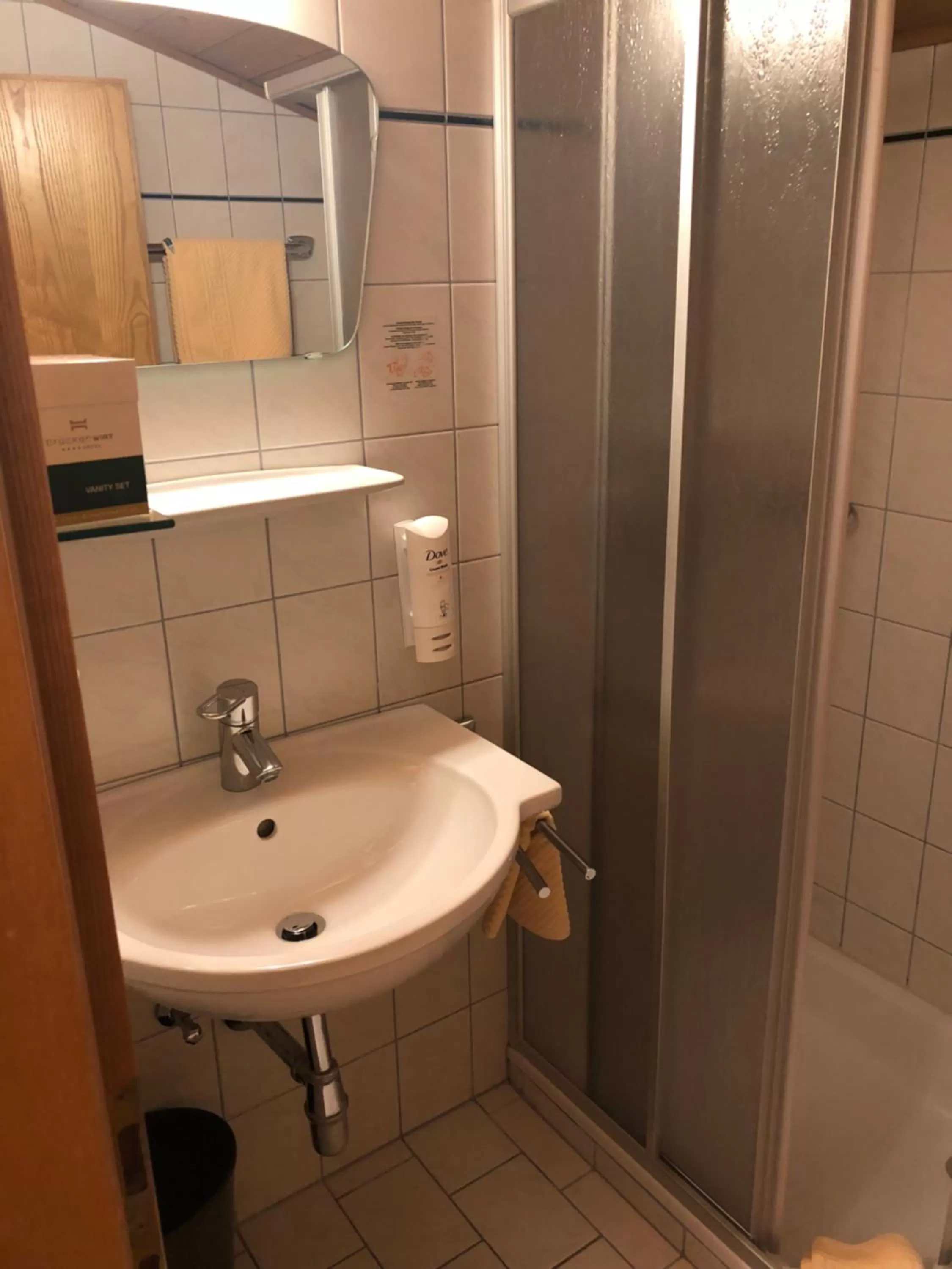 Bathroom in Hotel Brückenwirt