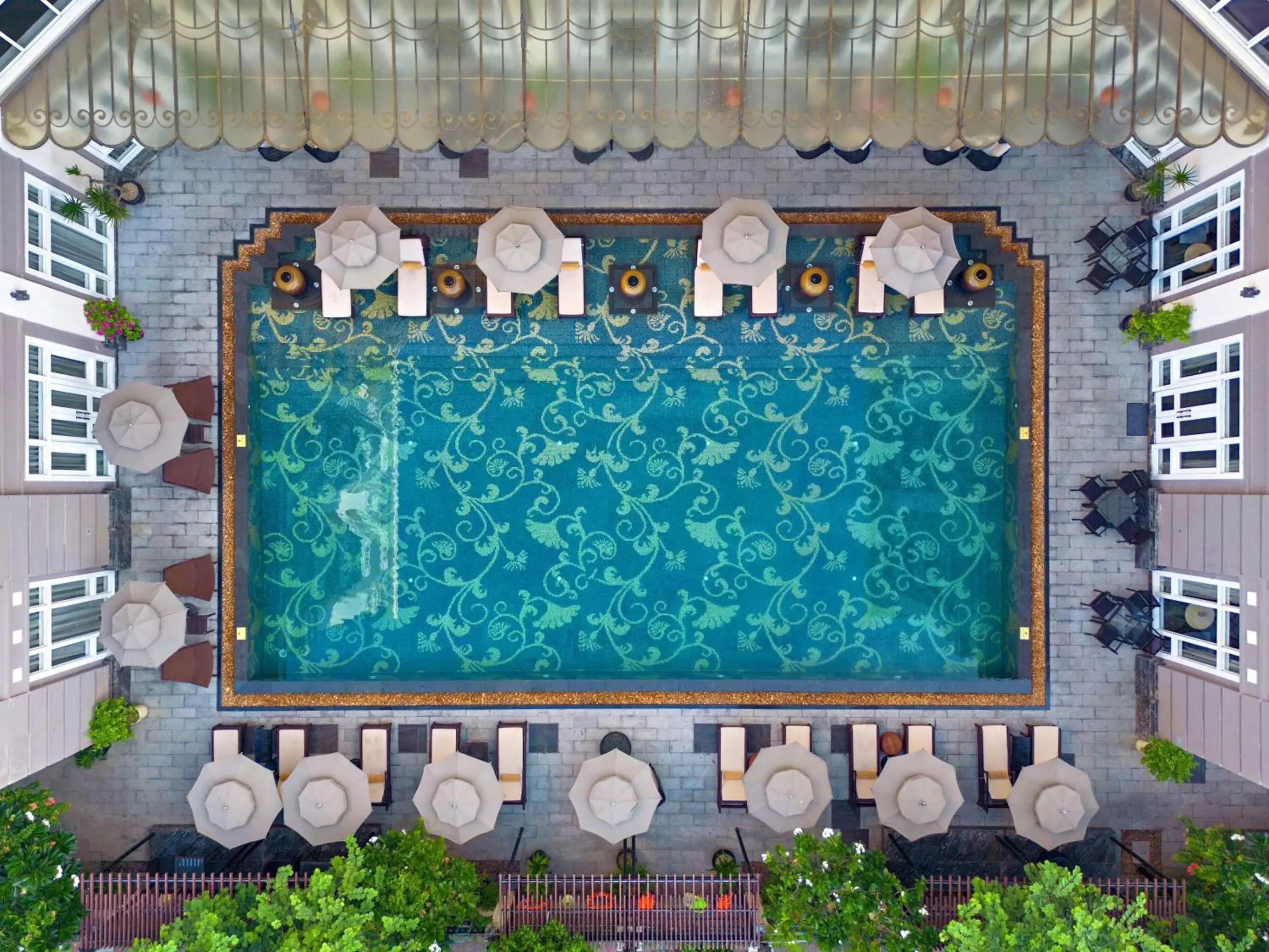 Pool view in Hotel Royal Hoi An - MGallery