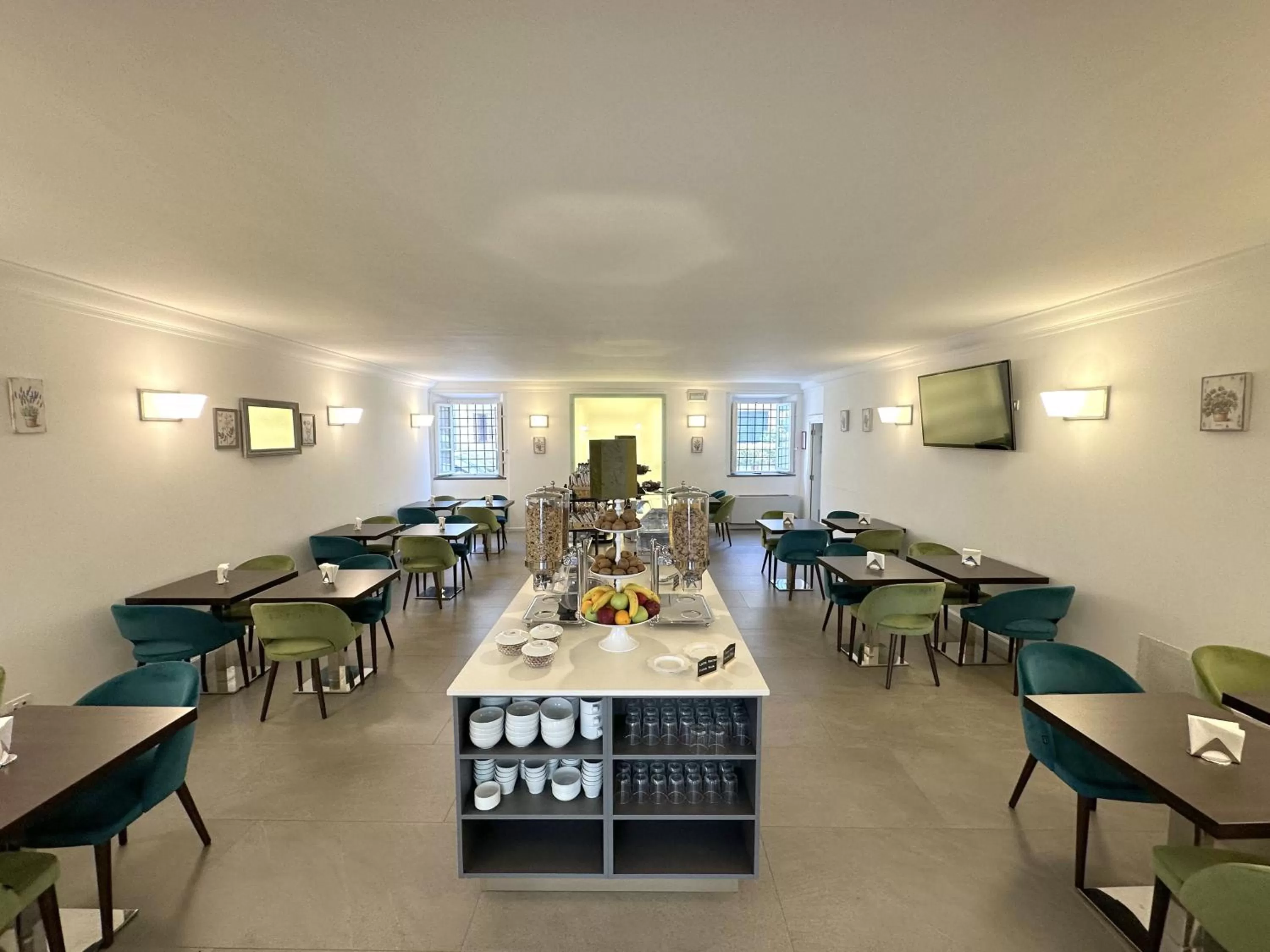 Breakfast in Hotel Hambros - Il Parco in Villa Banchieri