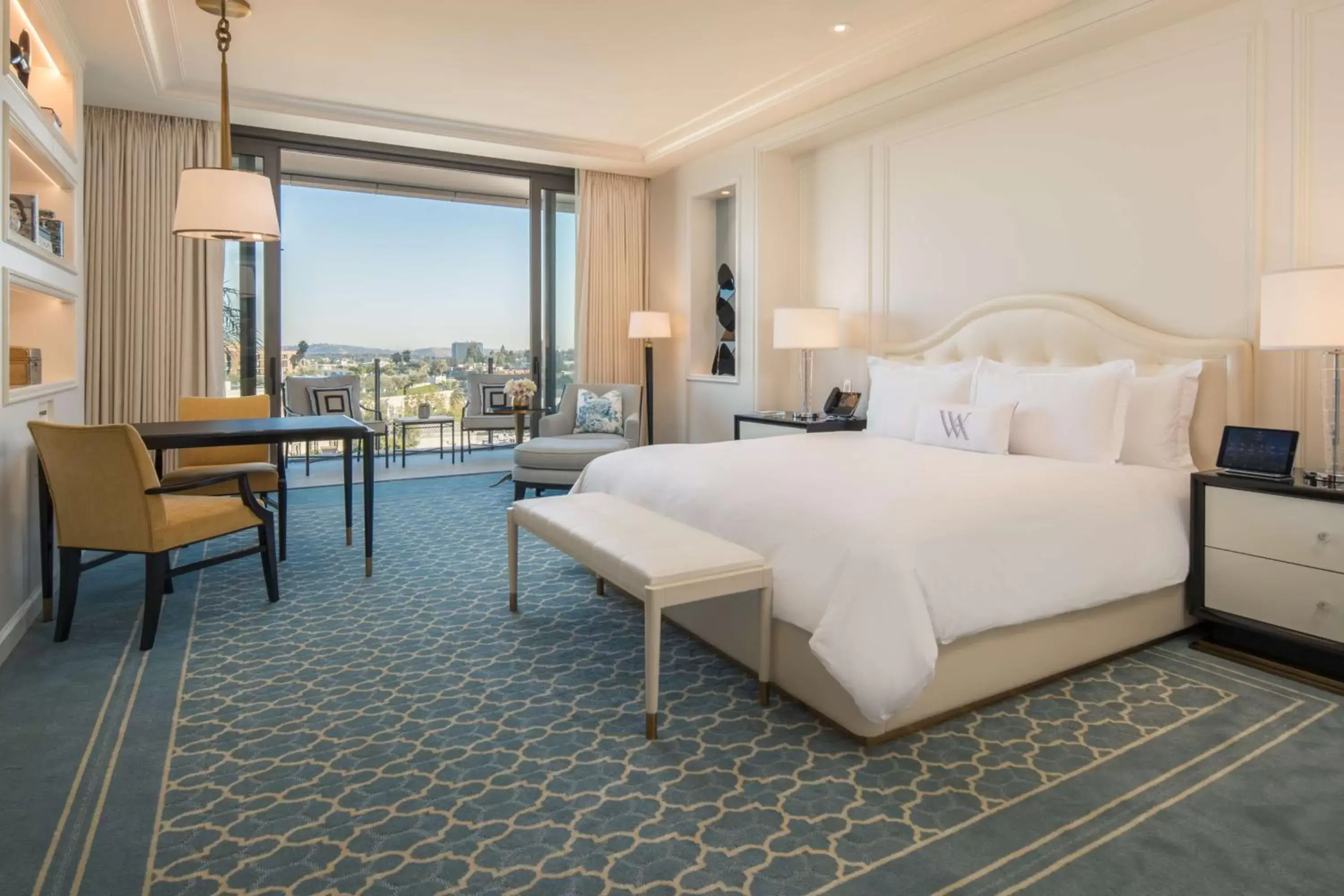 Bedroom in Waldorf Astoria Beverly Hills