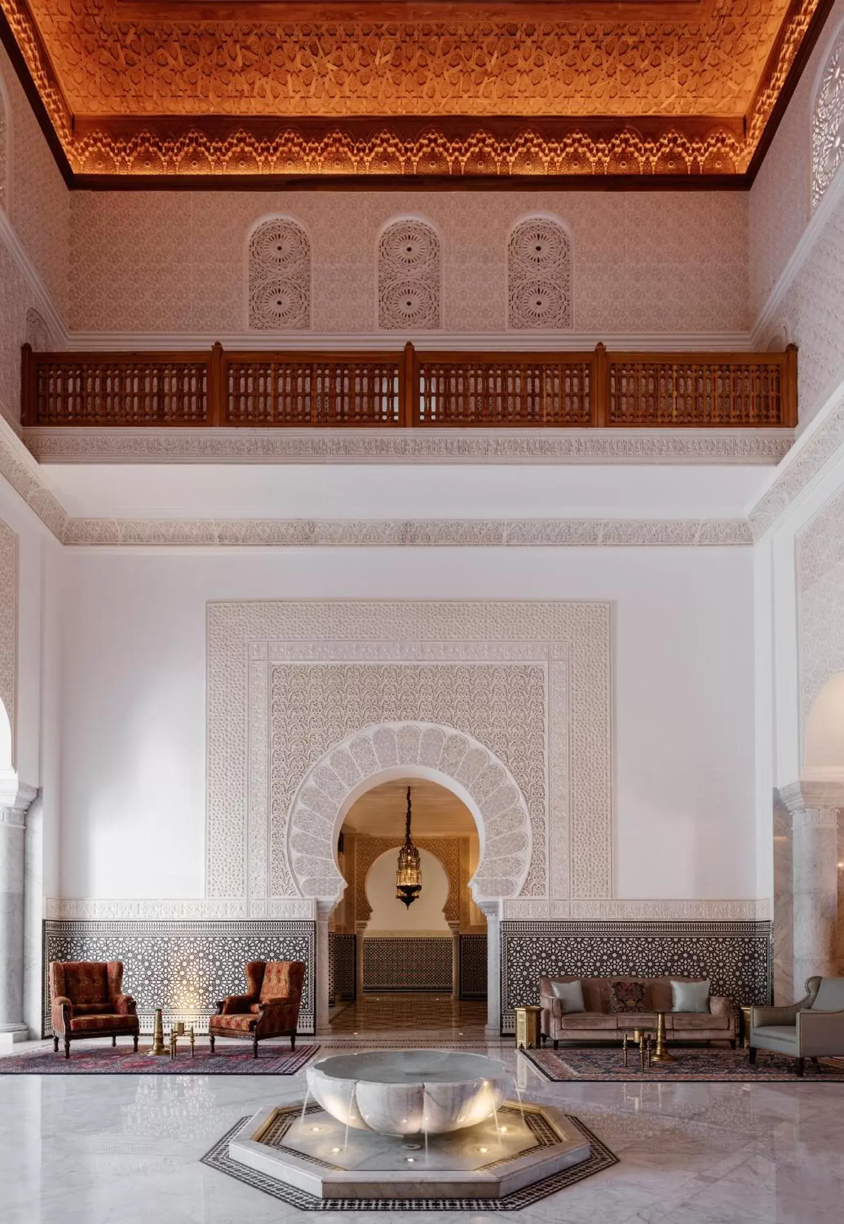 Lobby or reception in The Oberoi Marrakech