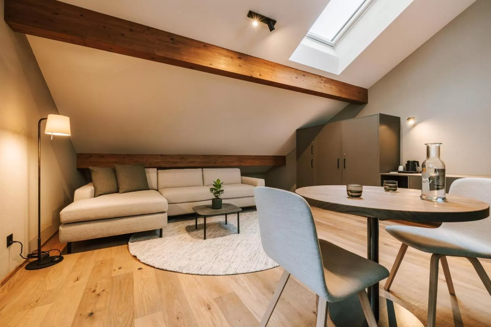 Living room in Hotel Fiescherblick