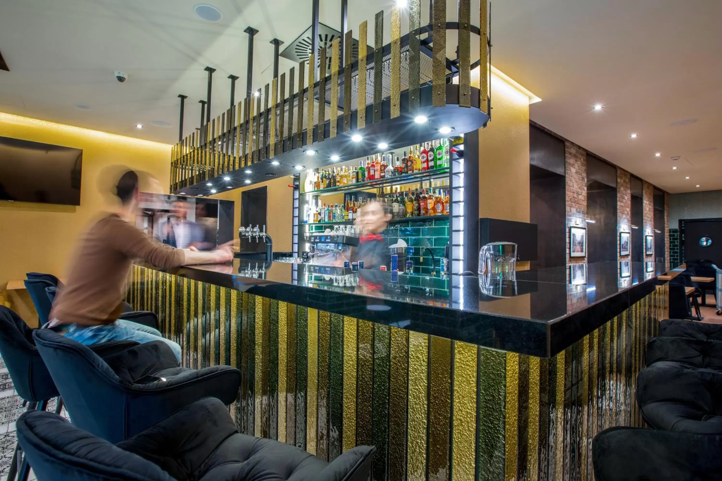 Restaurant/places to eat, Lounge/Bar in Hotel Diament Plaza Katowice