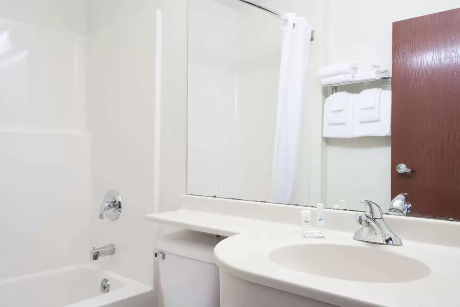 Bathroom in Microtel Inn & Suites by Wyndham Rice Lake