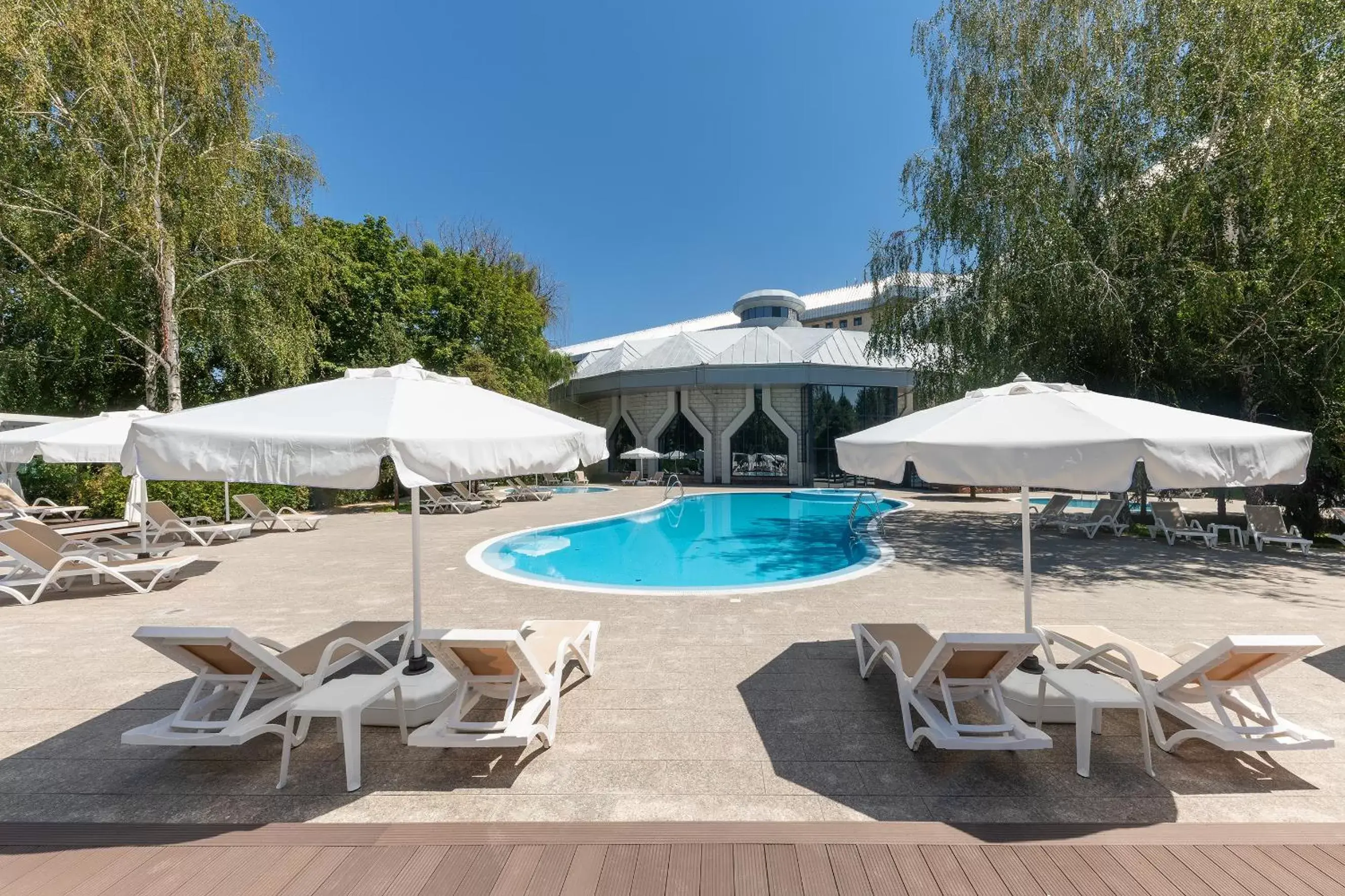 Swimming Pool in Swissôtel Wellness Resort Alatau Almaty