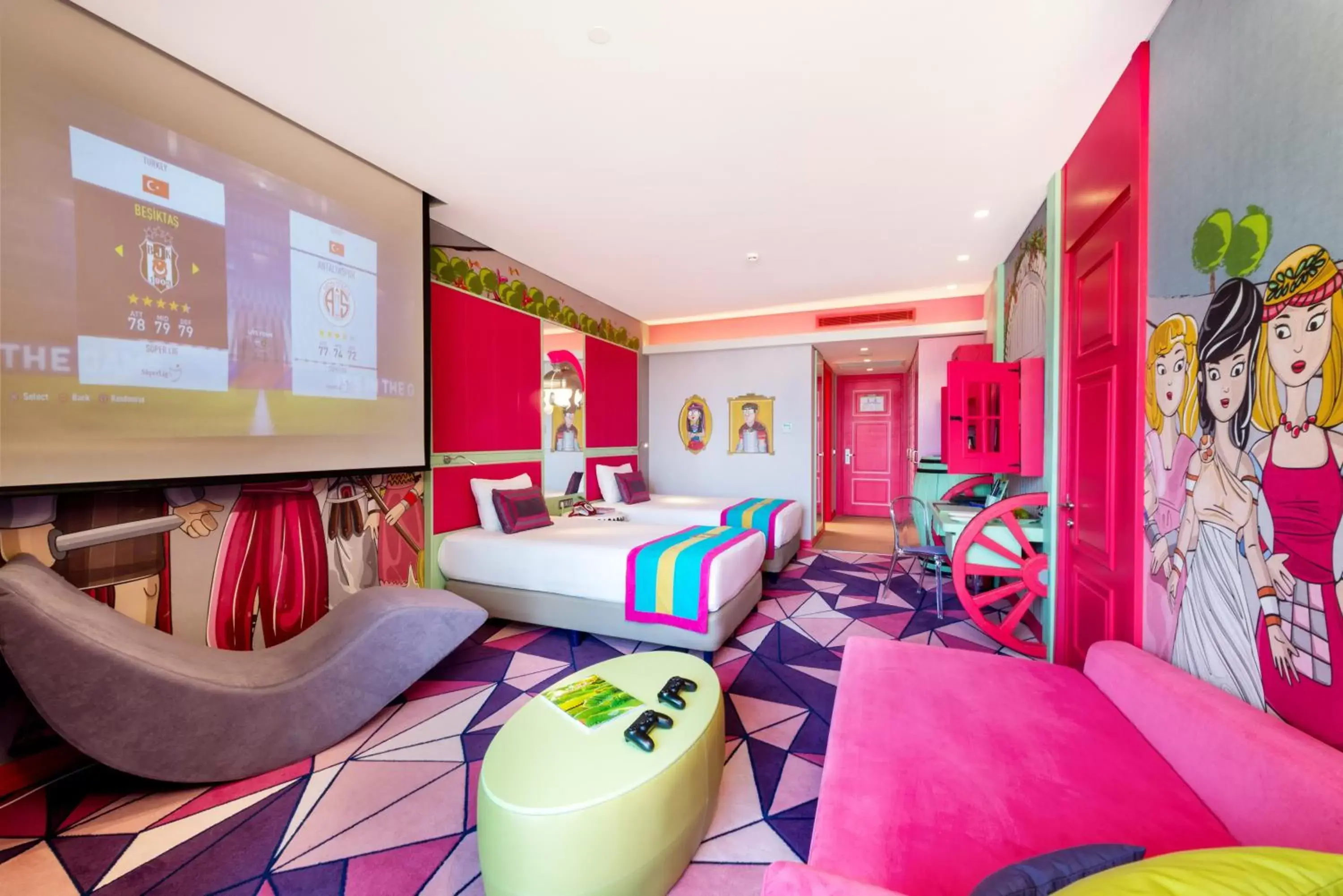 Bedroom in The Land Of Legends Kingdom Hotel - All-in Concept