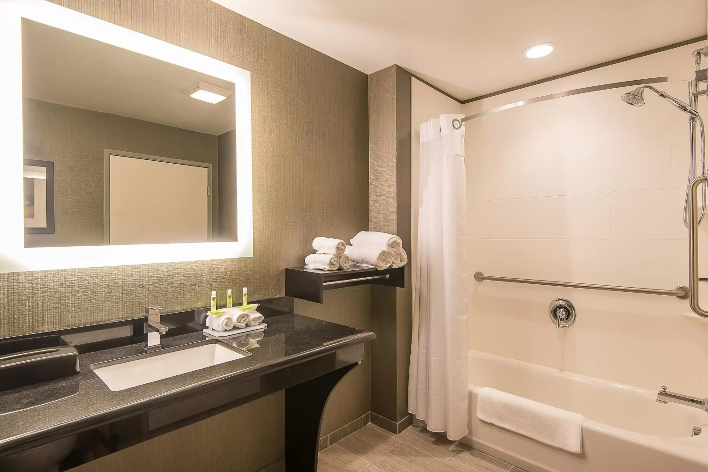 Photo of the whole room, Bathroom in Holiday Inn Express & Suites Norwood, an IHG Hotel