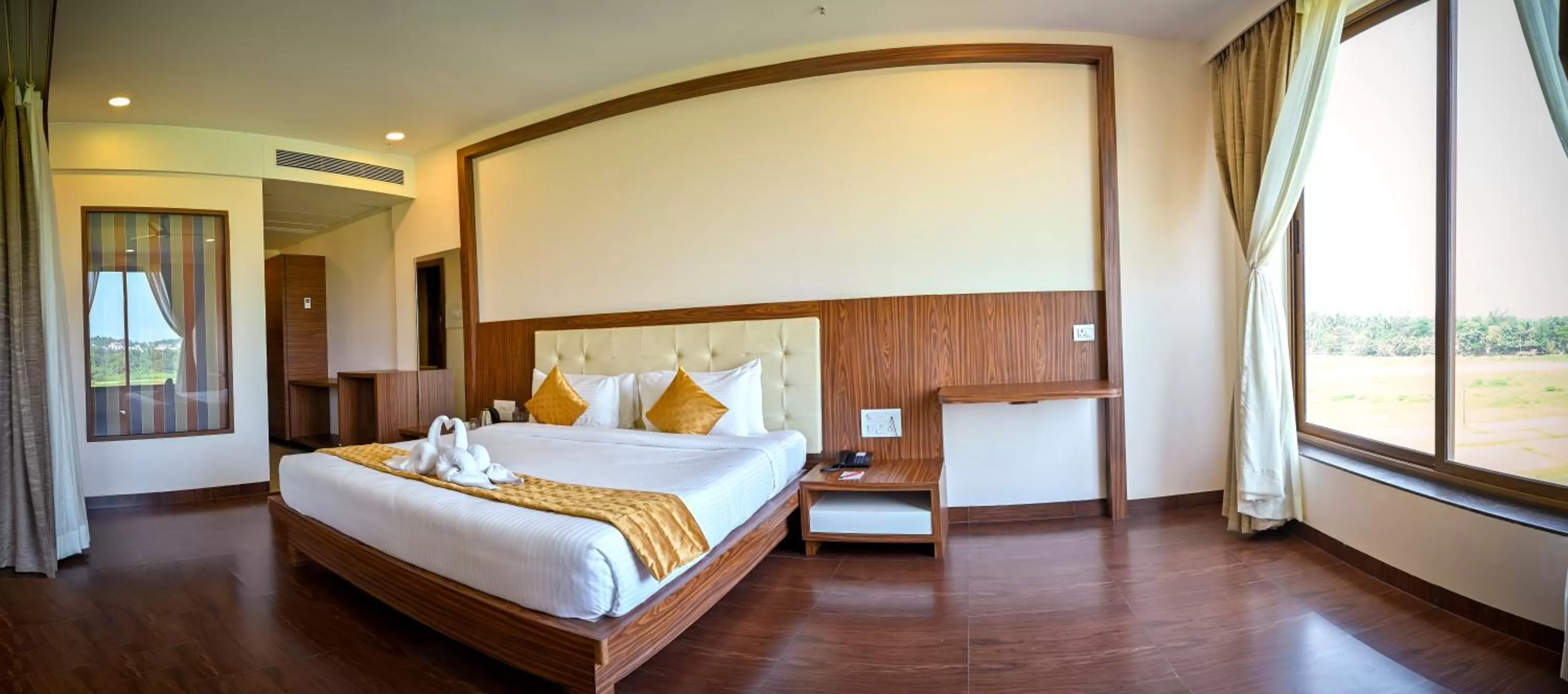 Photo of the whole room, Bed in Hotel Laxmi Empire