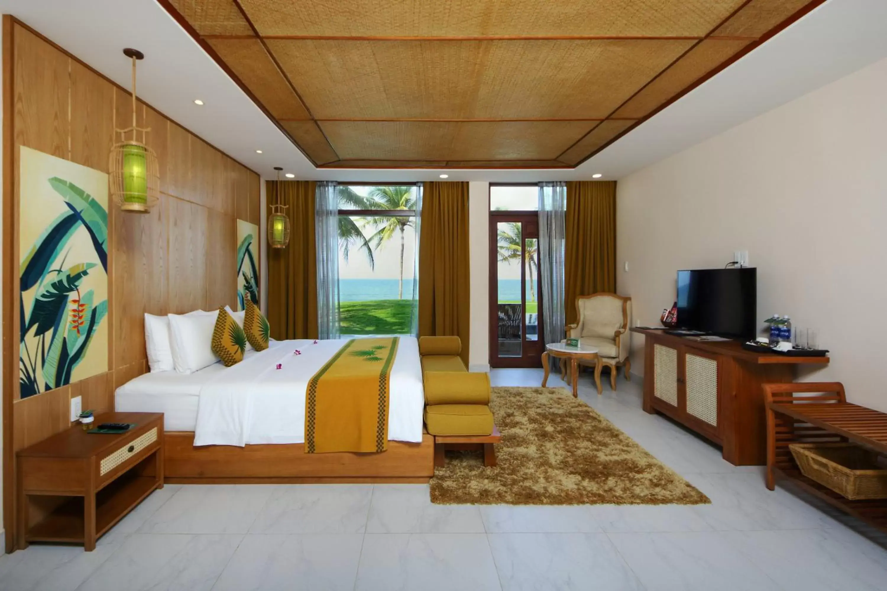 Bedroom in Palm Garden Beach Resort & Spa