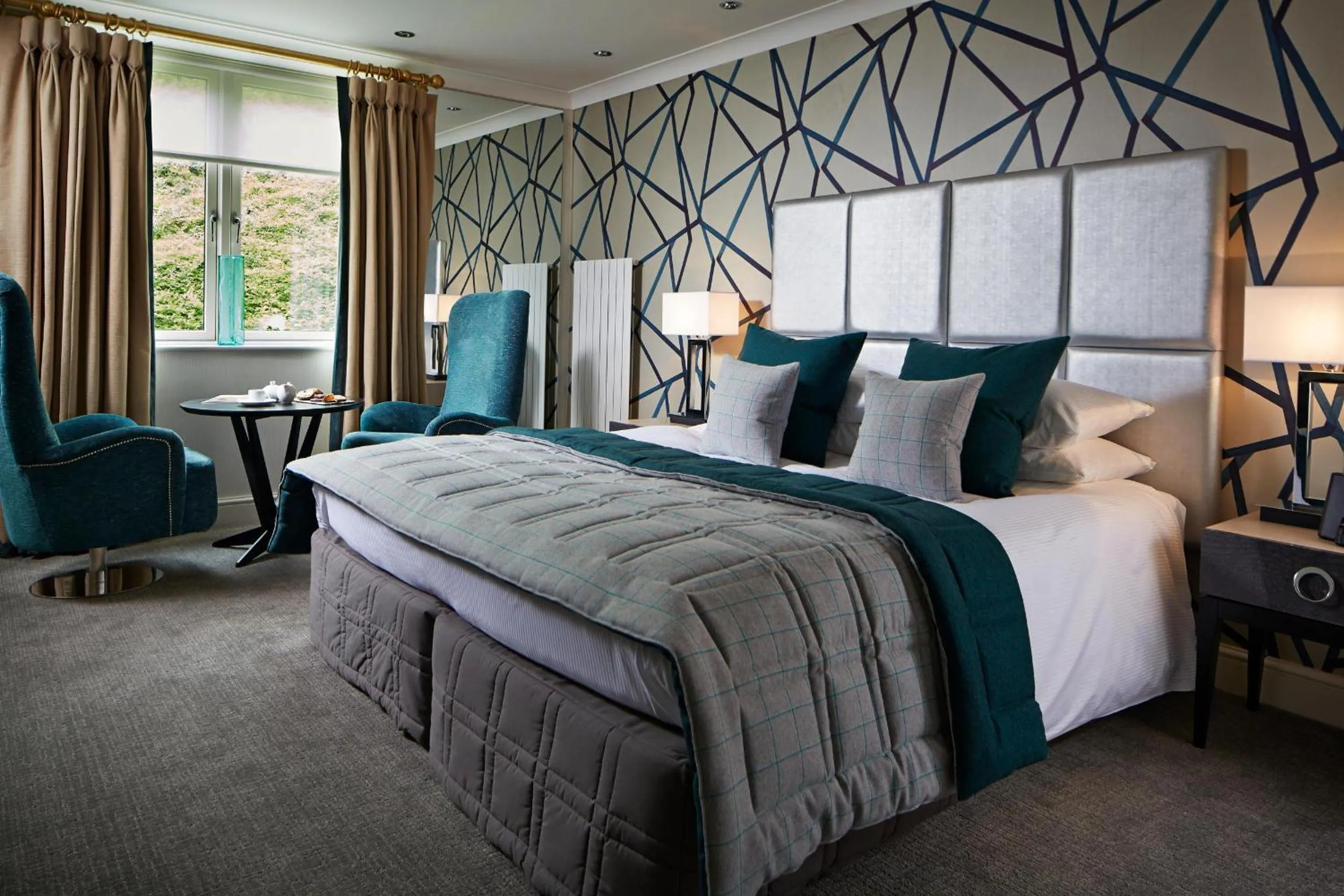 Bedroom, Bed in Rowhill Grange Hotel & Utopia Spa
