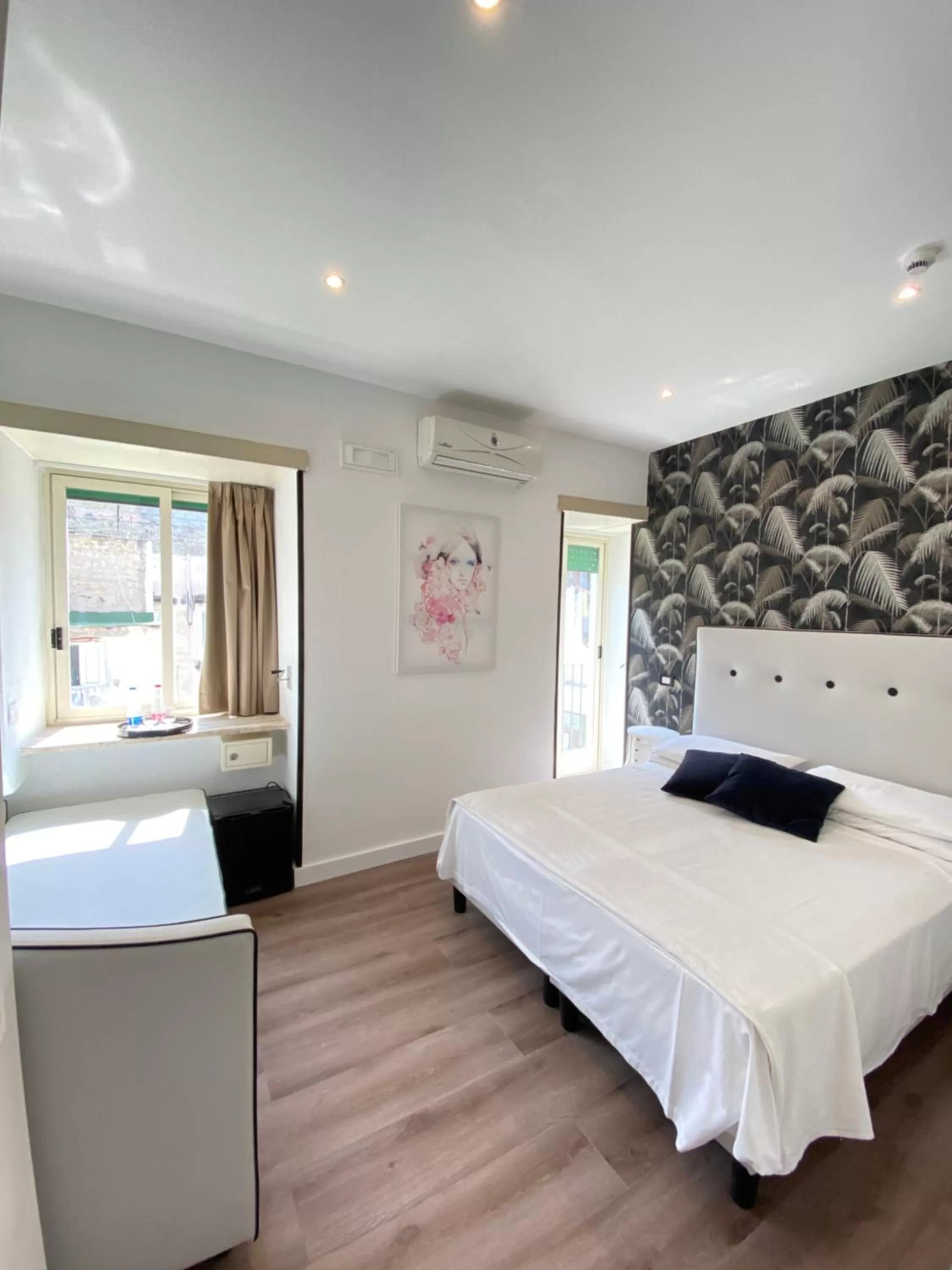 Bed in Hotel Europeo Napoli