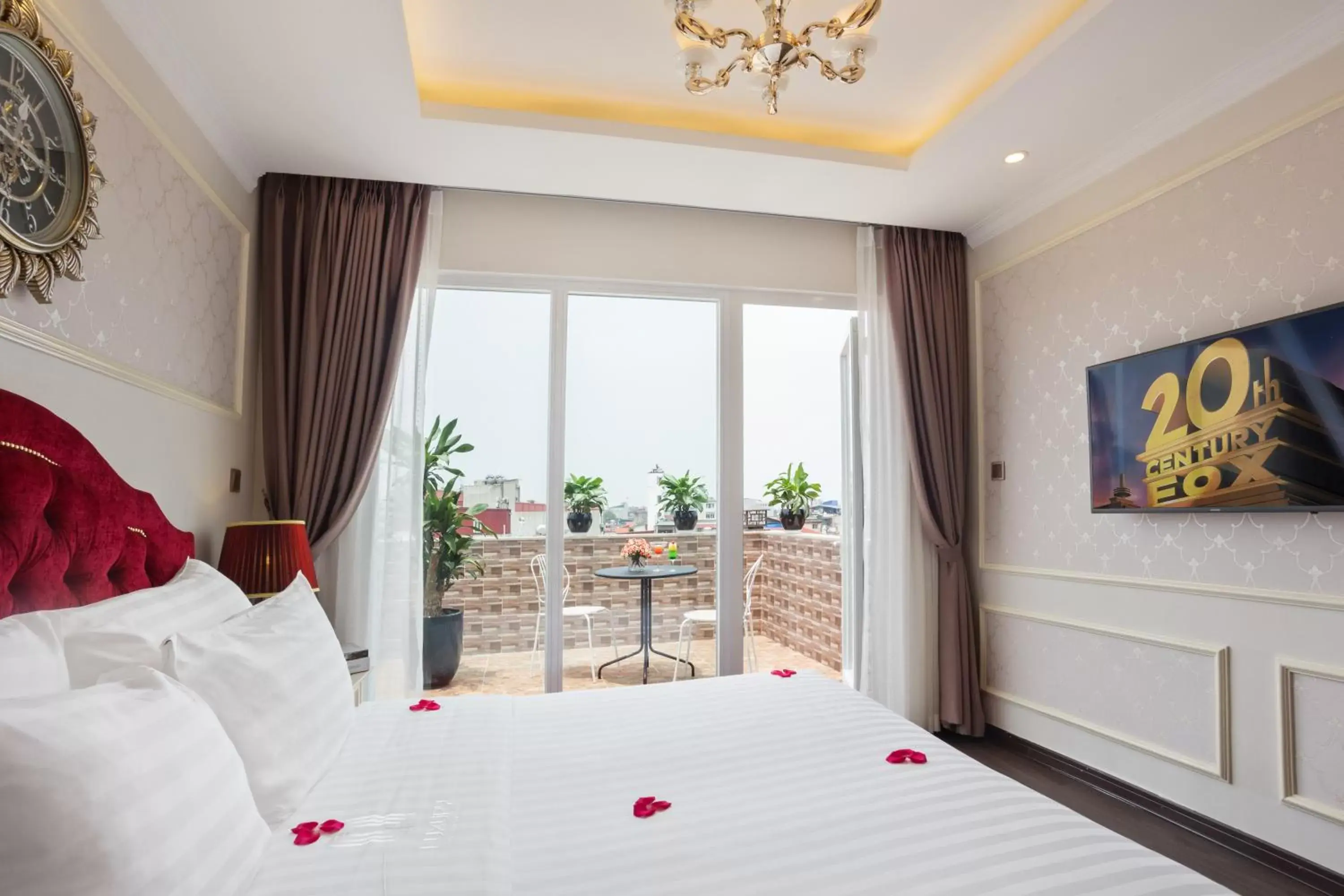 Bedroom, Bed in Luxury Old Quarter Hotel & Gym Bedroom, Bed in Luxury Old Quarter Hotel & Gym