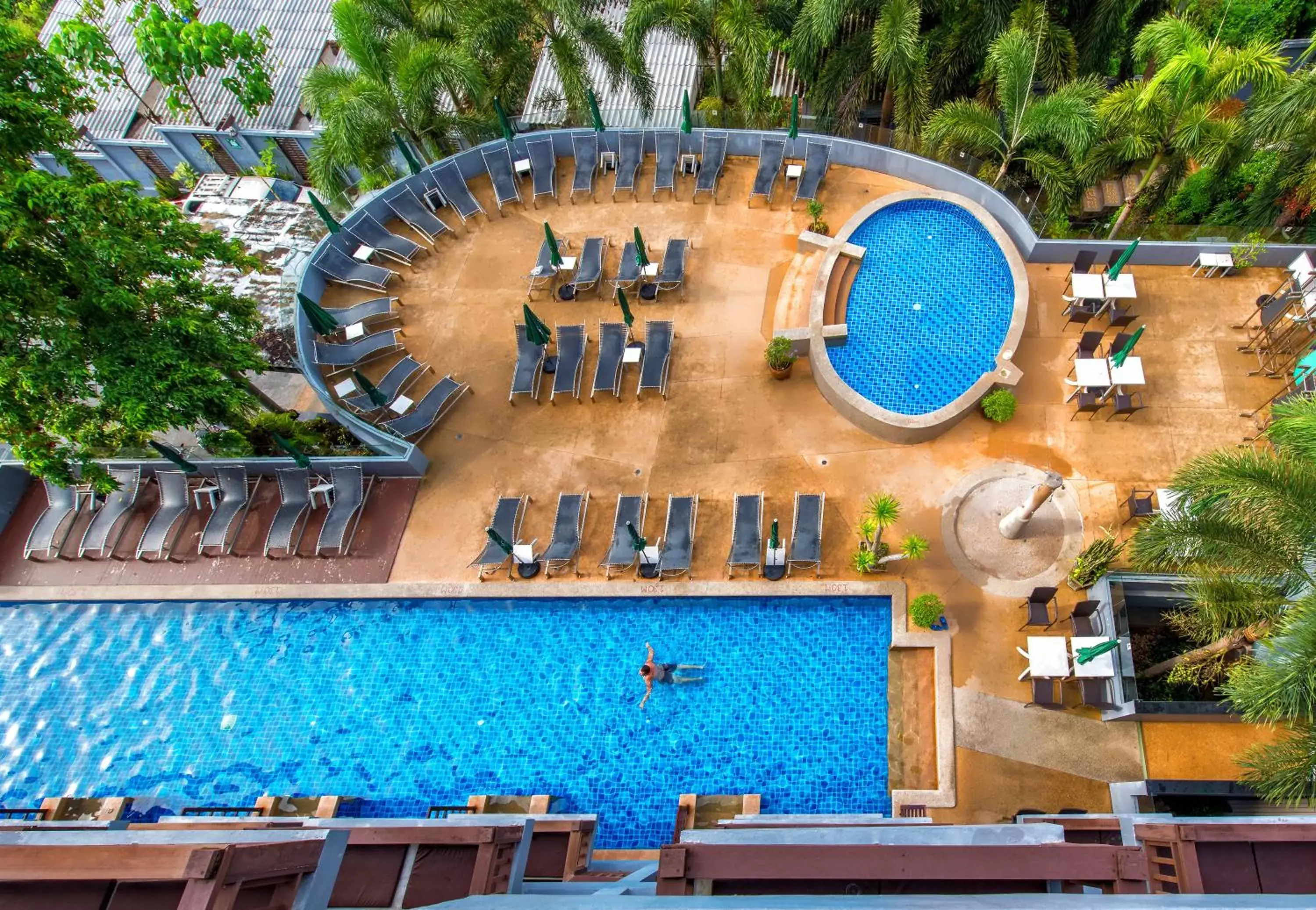 Swimming pool, Pool View in Krabi Chada Resort - SHA Plus