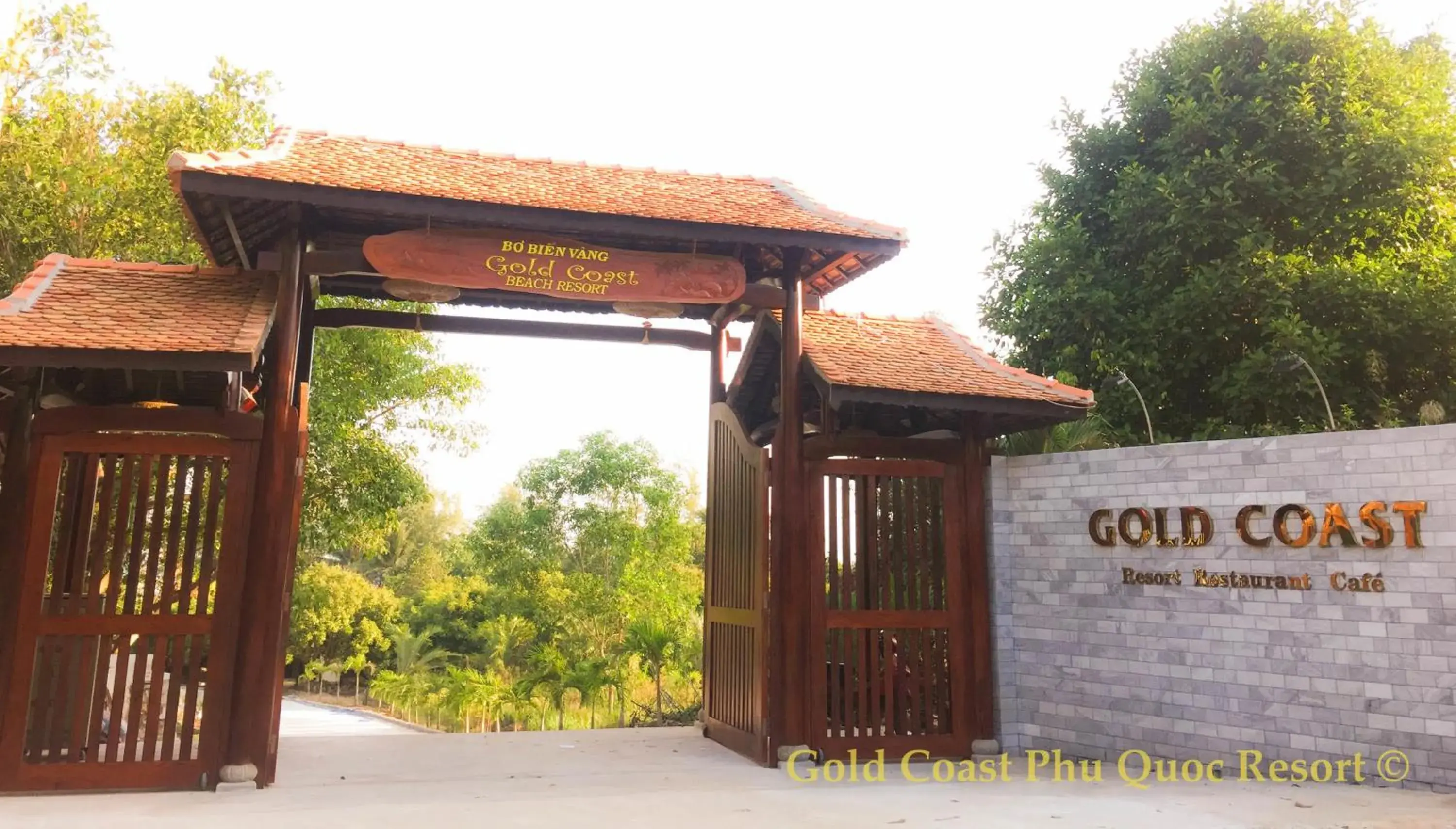 Facade/entrance in Gold Coast Phu Quoc Beach Resort Facade/entrance in Gold Coast Phu Quoc Beach Resort