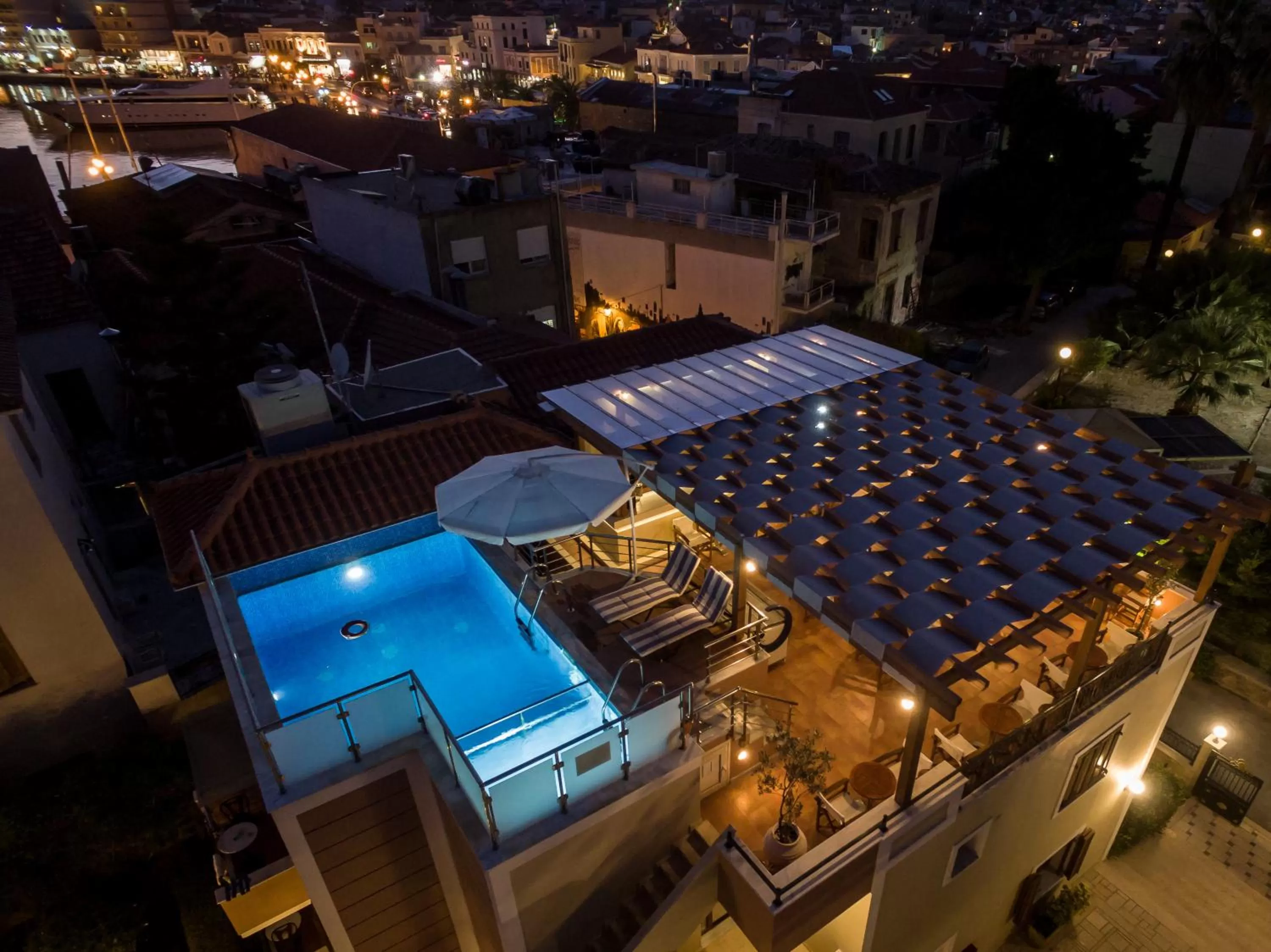 Bird's eye view in Theofilos Paradise Boutique Hotel