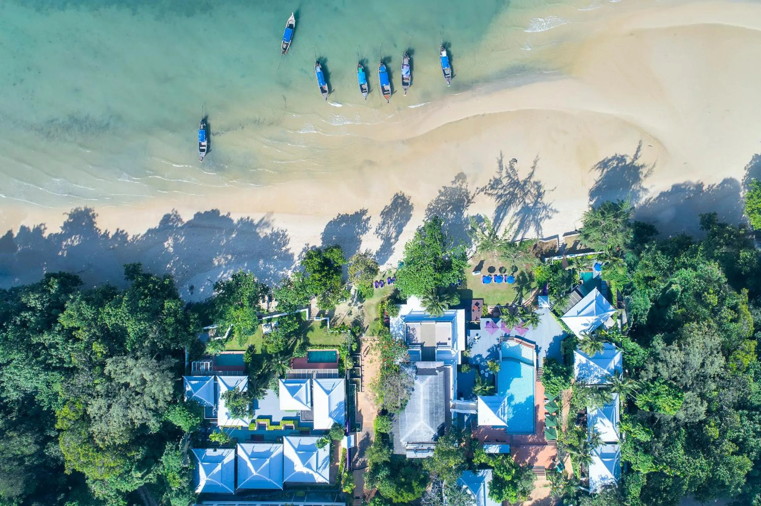 Bird's eye view in Anyavee Tubkaek Beach Resort