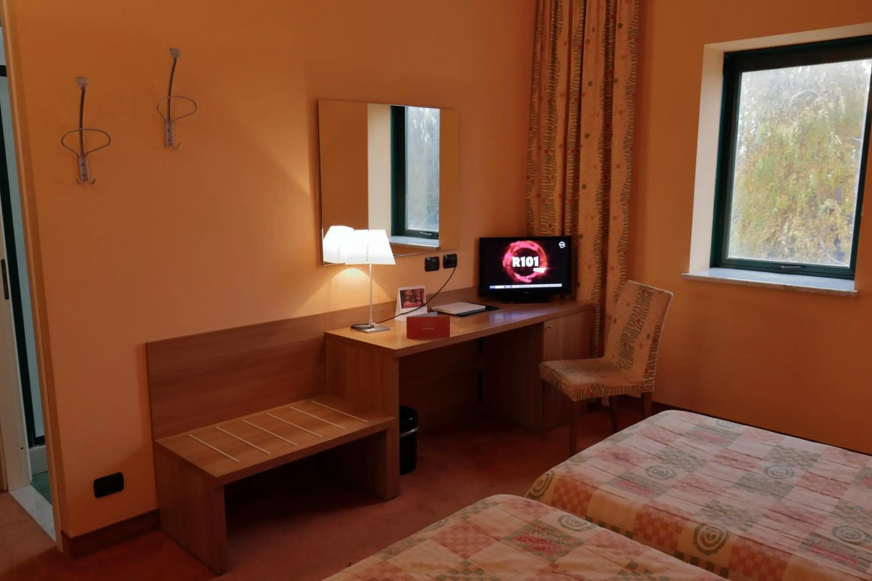 Bed in Hotel Romanisio