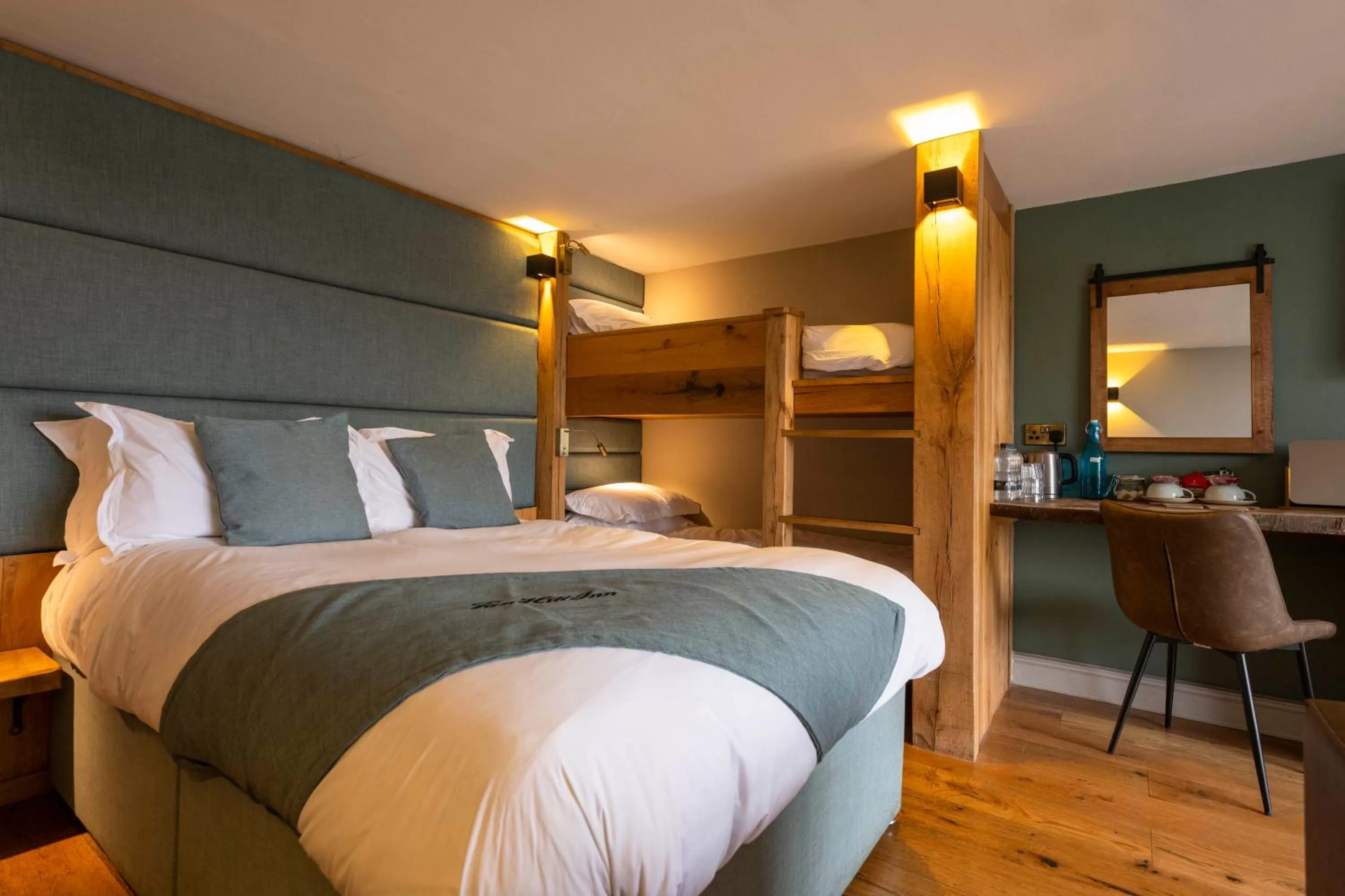 Bed in The Tan Hill Inn