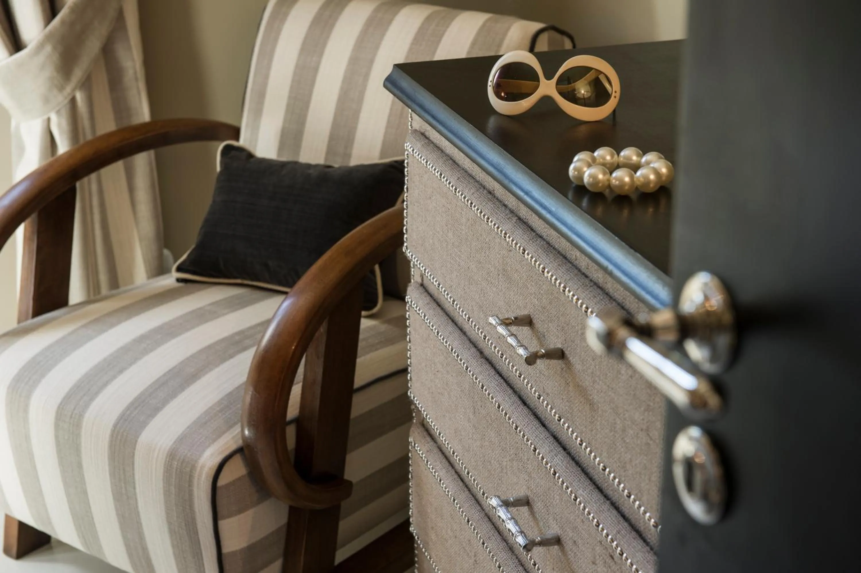 Decorative detail in Hotel Villa Ducale