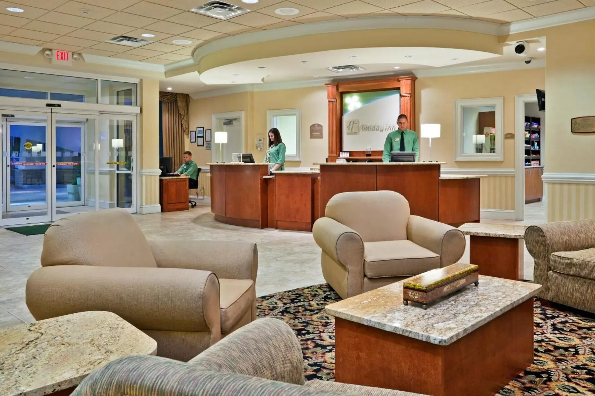 Lobby or reception, Lobby/Reception in Holiday Inn Valdosta Conference Center, an IHG Hotel