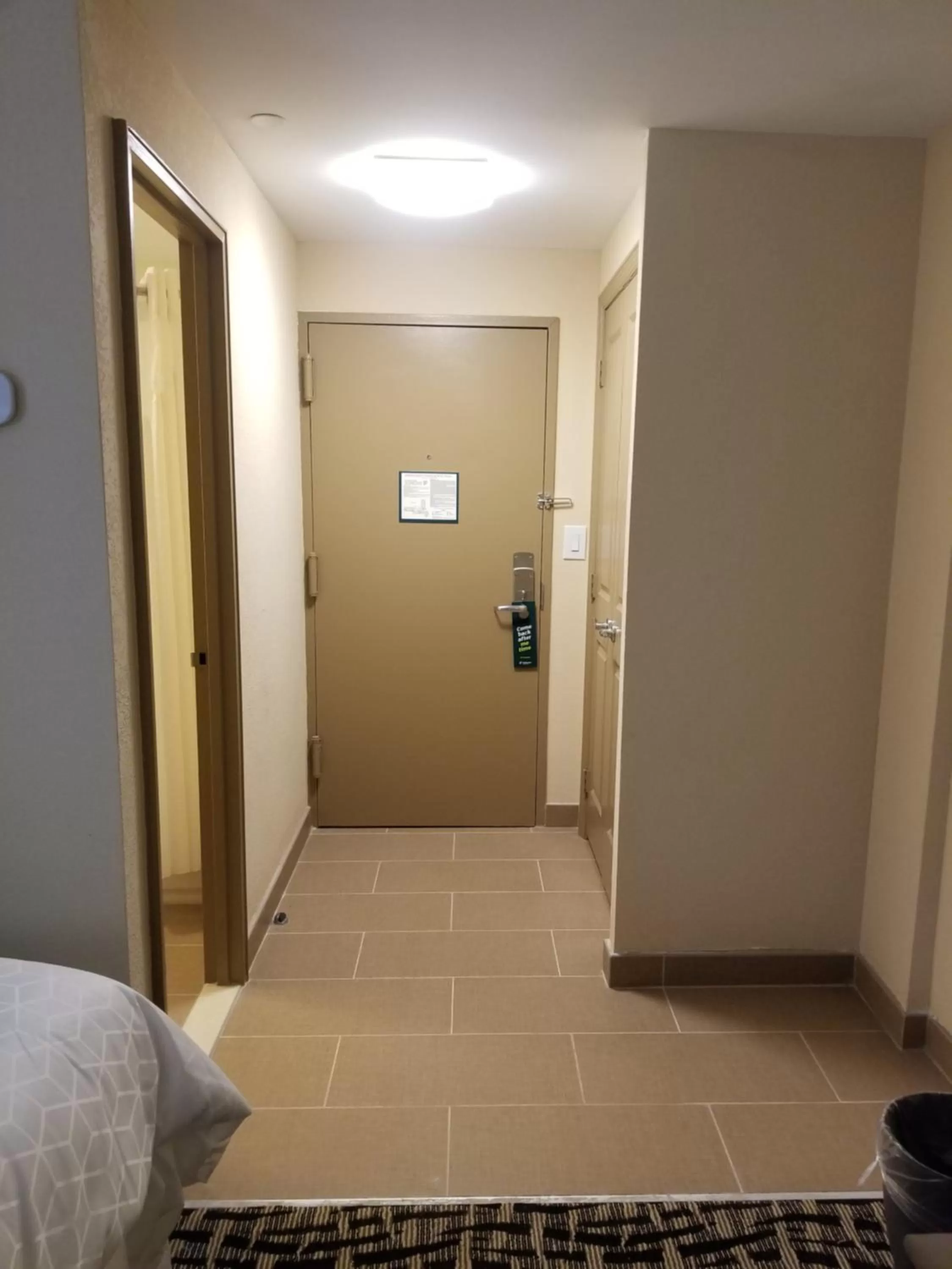 Bathroom, Bed in Holiday Inn Poughkeepsie by IHG