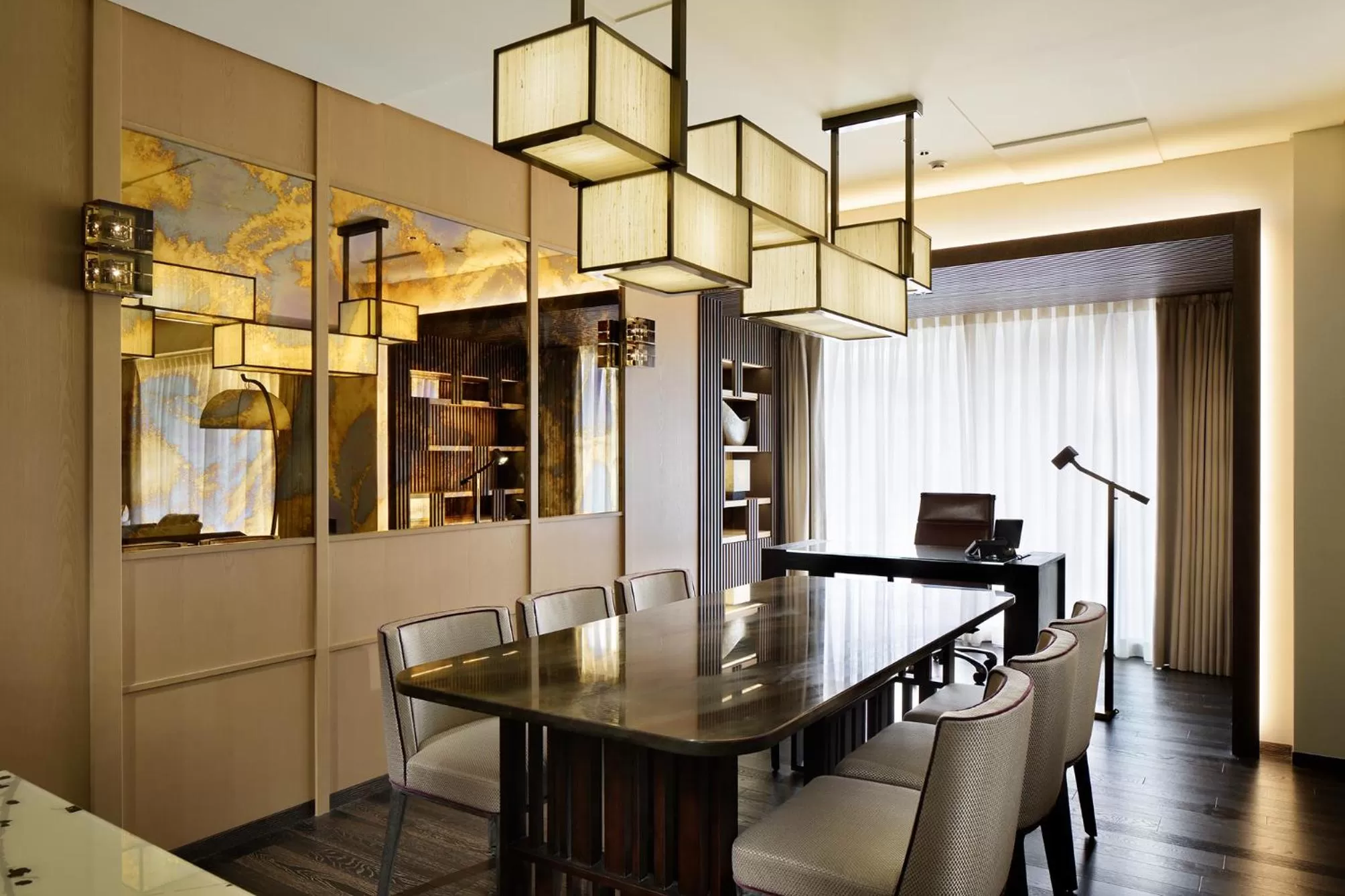 Dining area in Four Seasons Hotel Kyoto