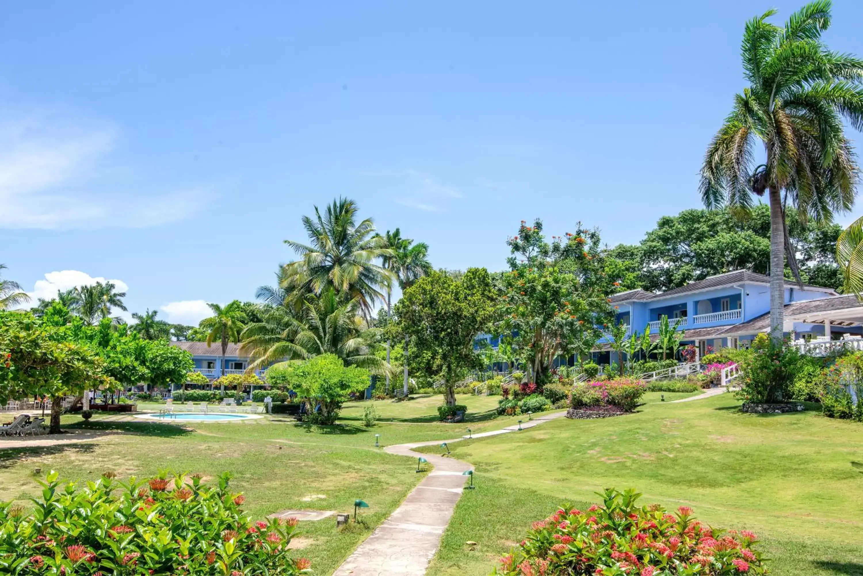 Natural landscape, Garden in Jamaica Inn