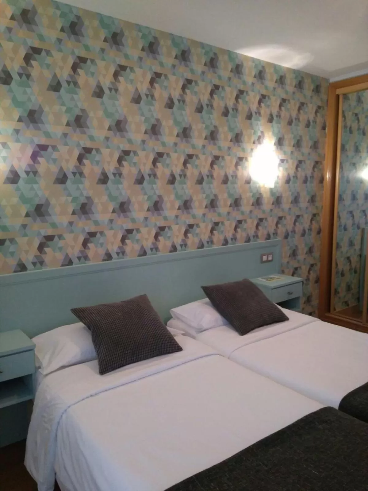 Decorative detail, Bed in Hotel Costa Verde