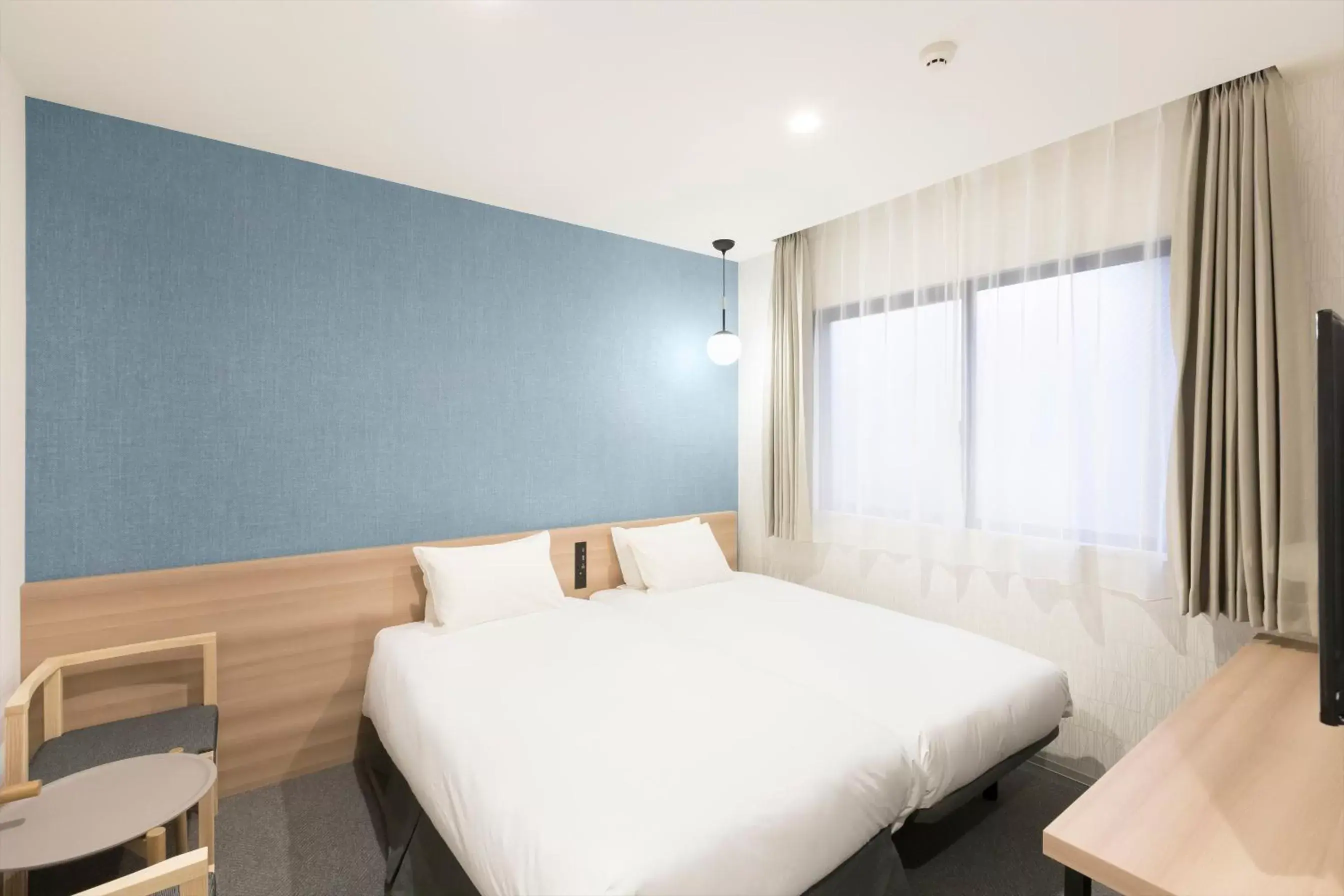 Bed in M's Hotel Sanjo Omiya Bed in M's Hotel Sanjo Omiya