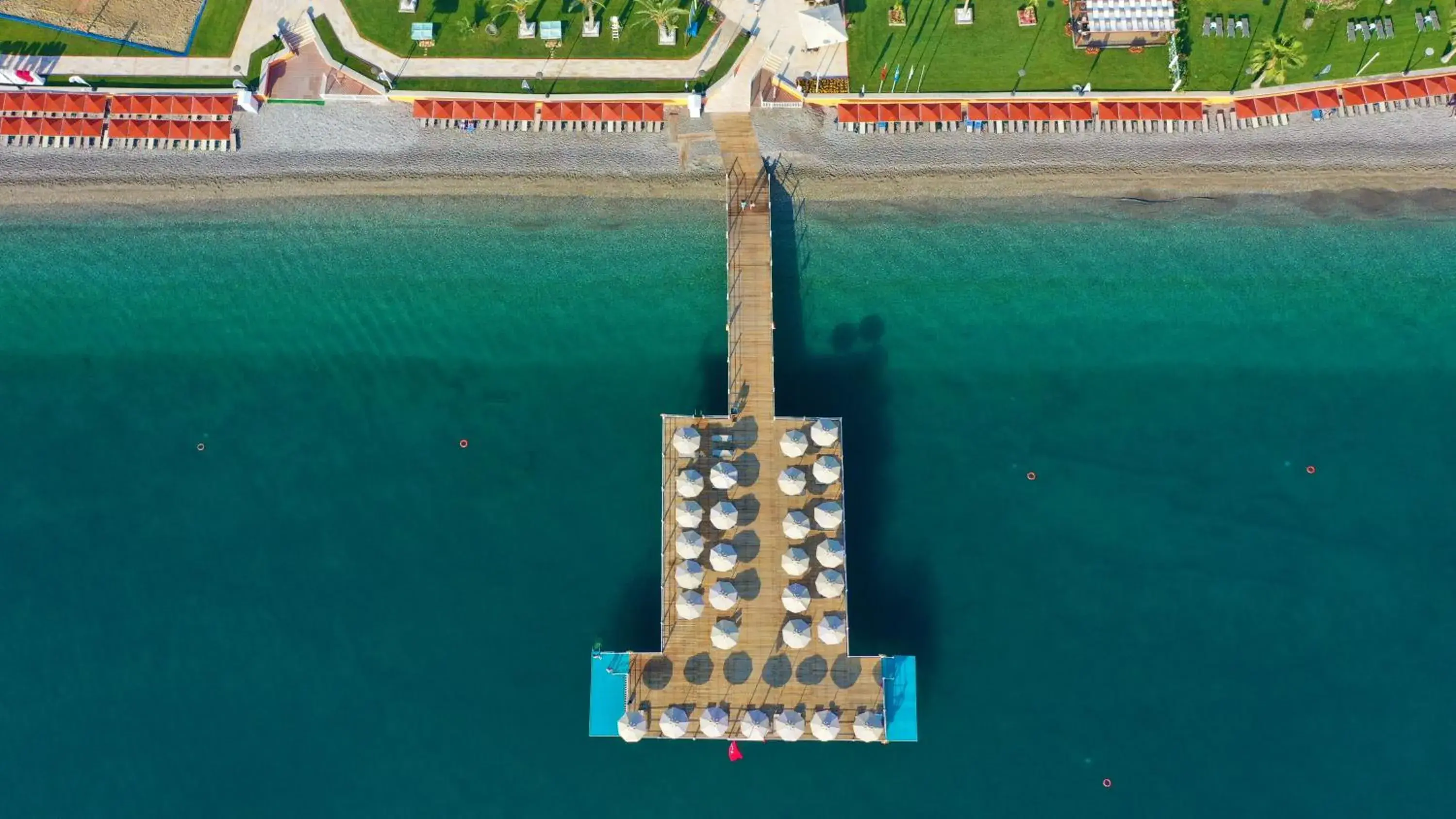 Beach, Bird's-eye View in Fun&Sun Active Club Hydros