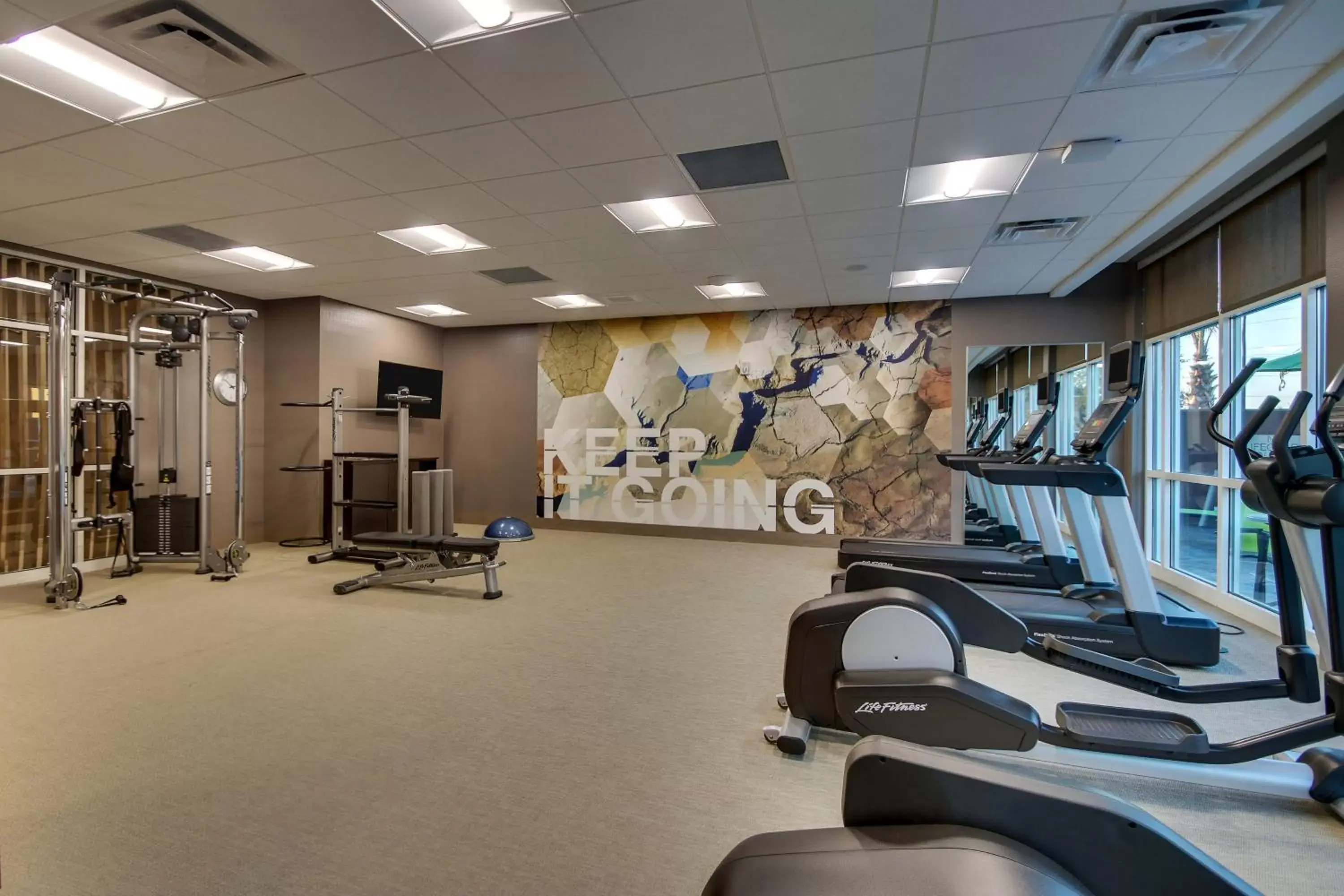 Fitness centre/facilities, Fitness Center/Facilities in SpringHill Suites by Marriott Gulfport I-10