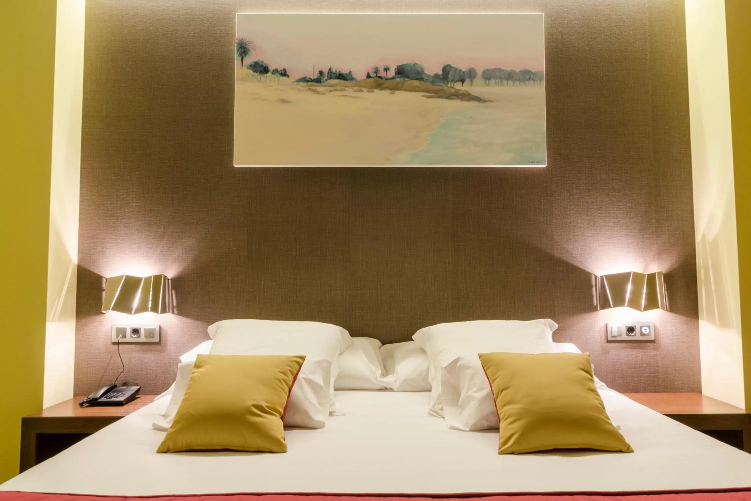 Decorative detail, Bed in Agua de Mar Hotel Boutique