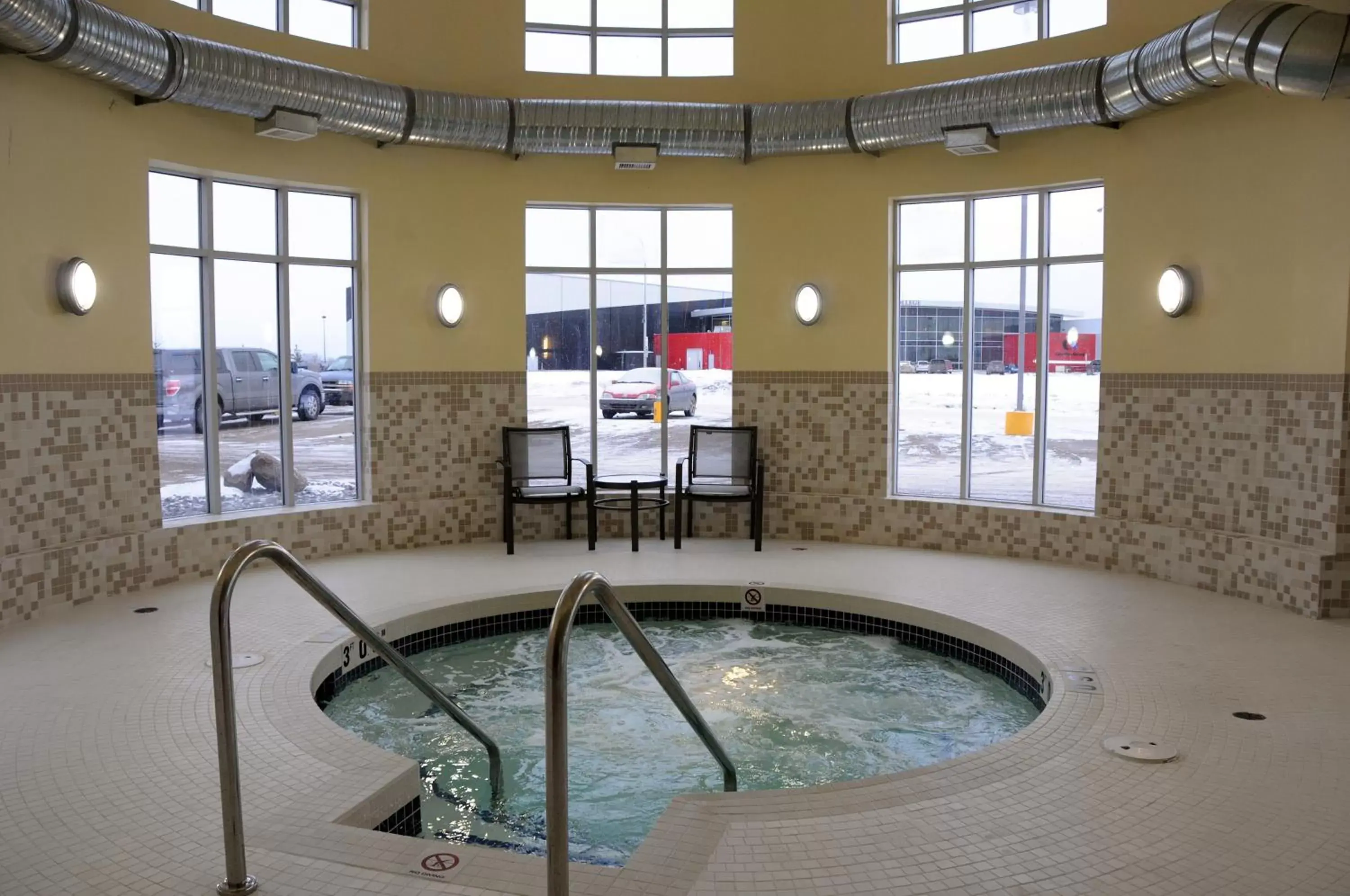 Swimming Pool in Holiday Inn Express Hotel & Suites Bonnyville, an IHG Hotel