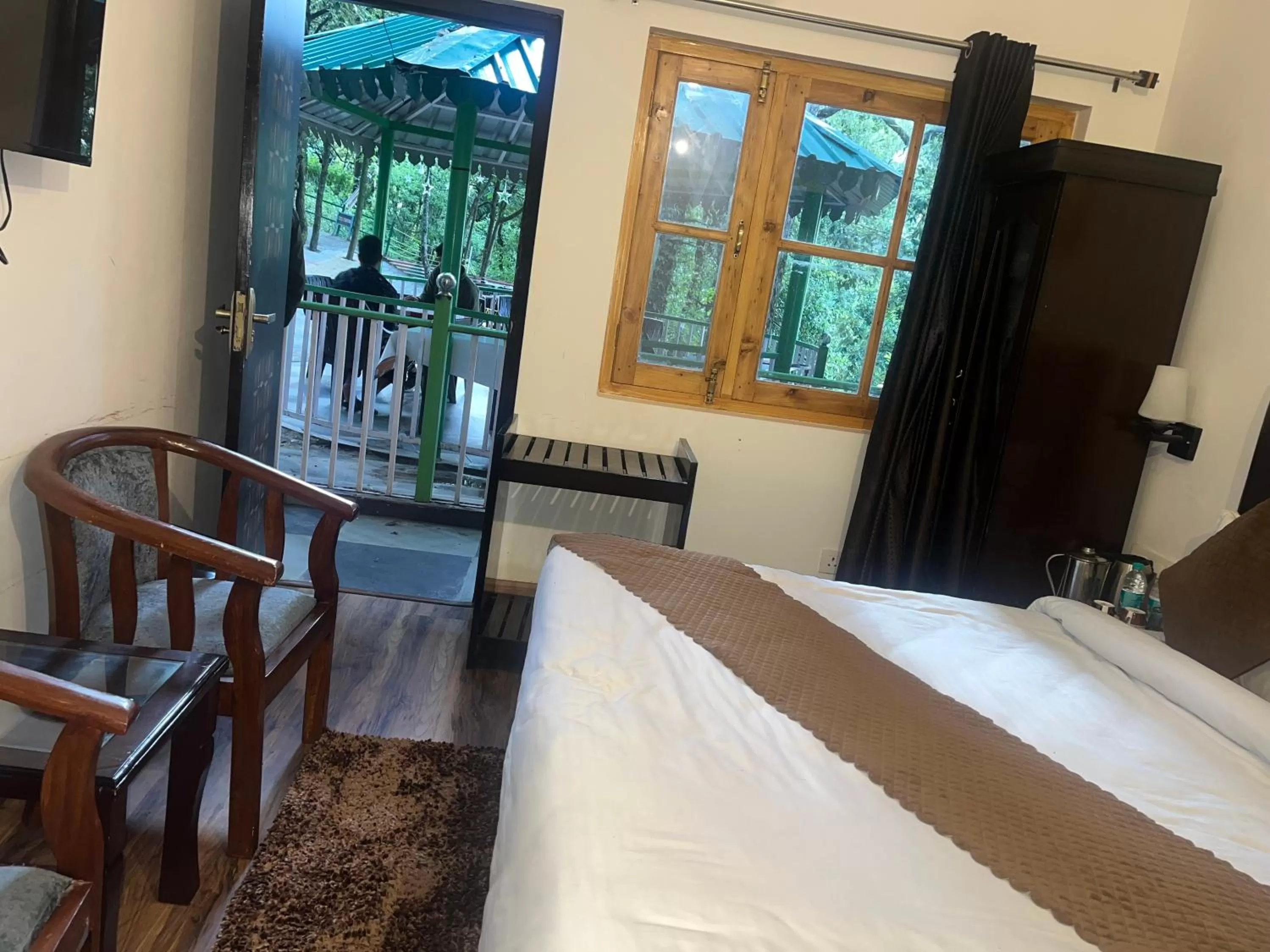 Bed in Cedar Woods Resort