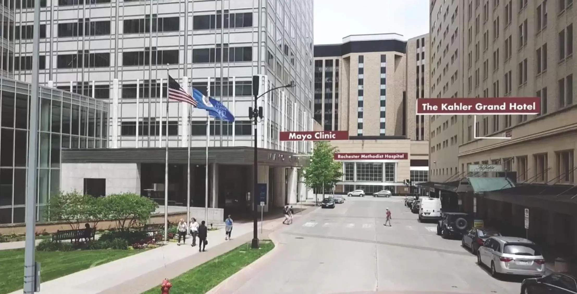 Property building in Kahler Grand Hotel Property building in Kahler Grand Hotel