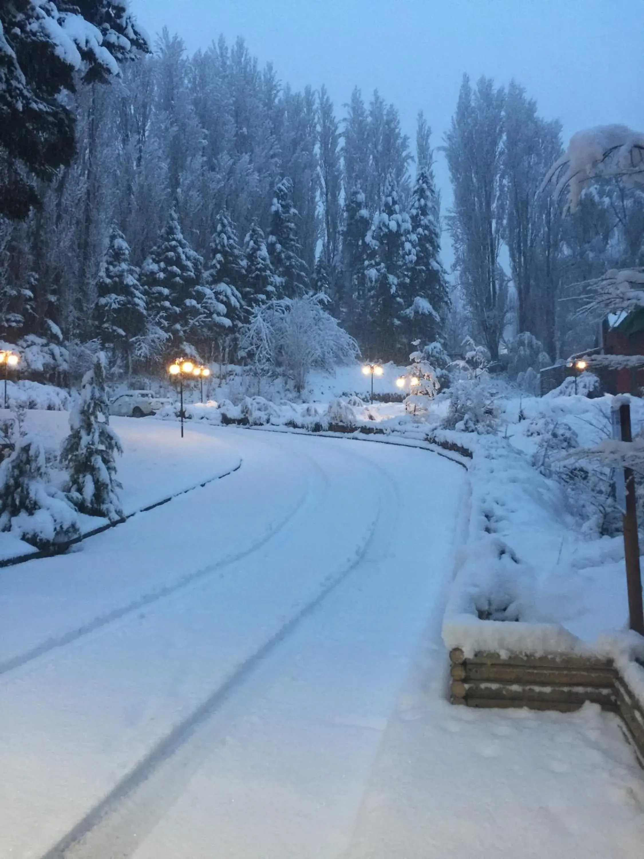 Natural landscape, Winter in Hotel Diego de Almagro Coyhaique