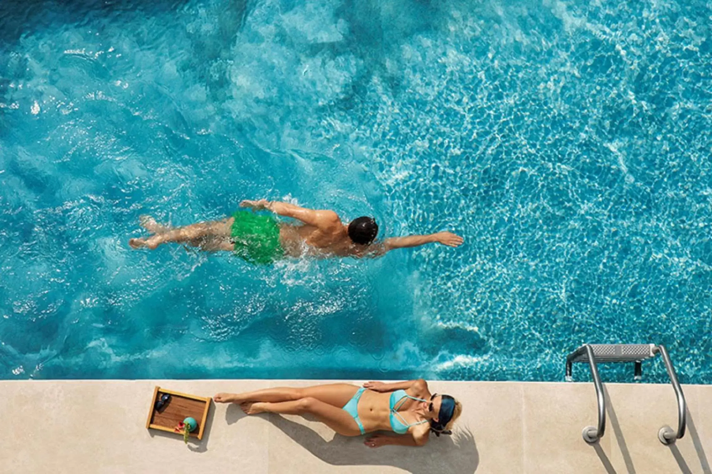 Activities, Swimming Pool in Dreams Playa Mujeres Golf & Spa Resort - All Inclusive