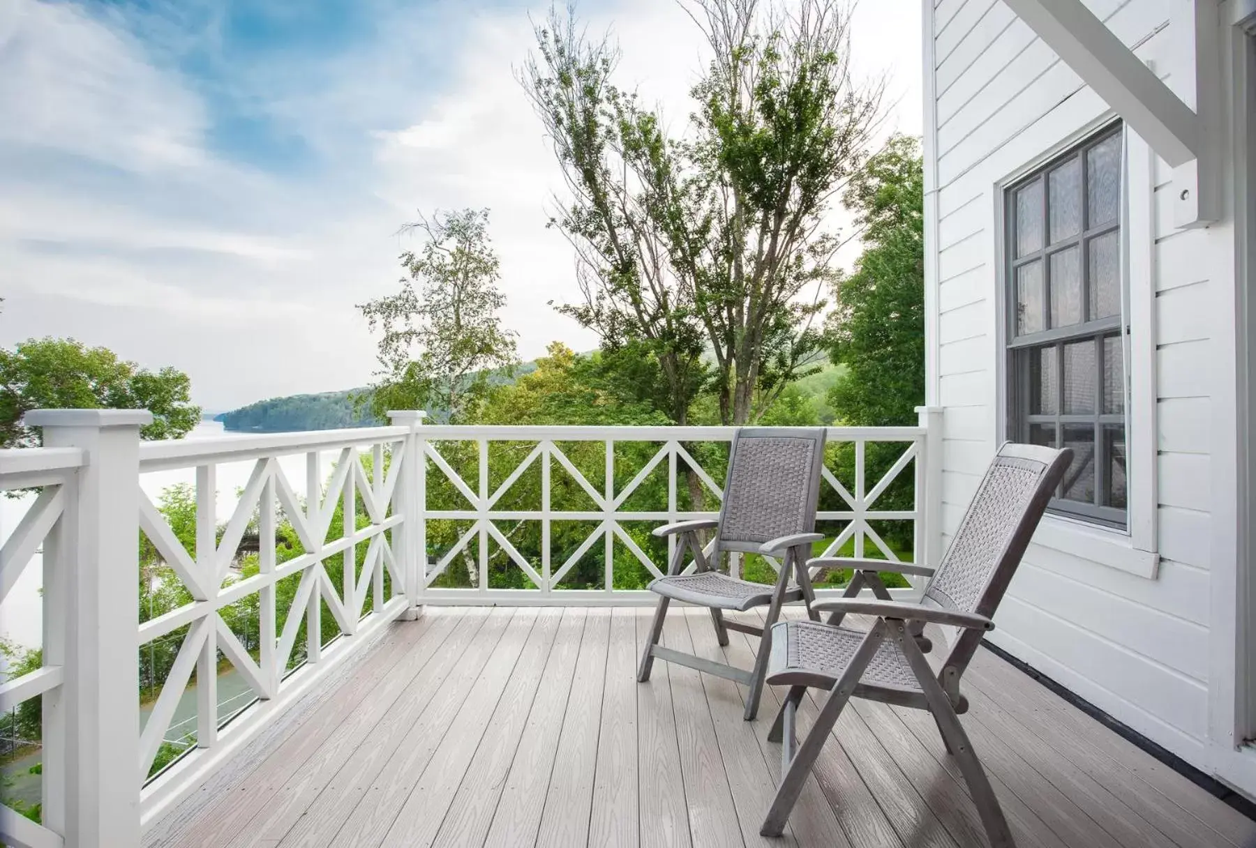 Patio, Balcony/Terrace in Manoir Hovey