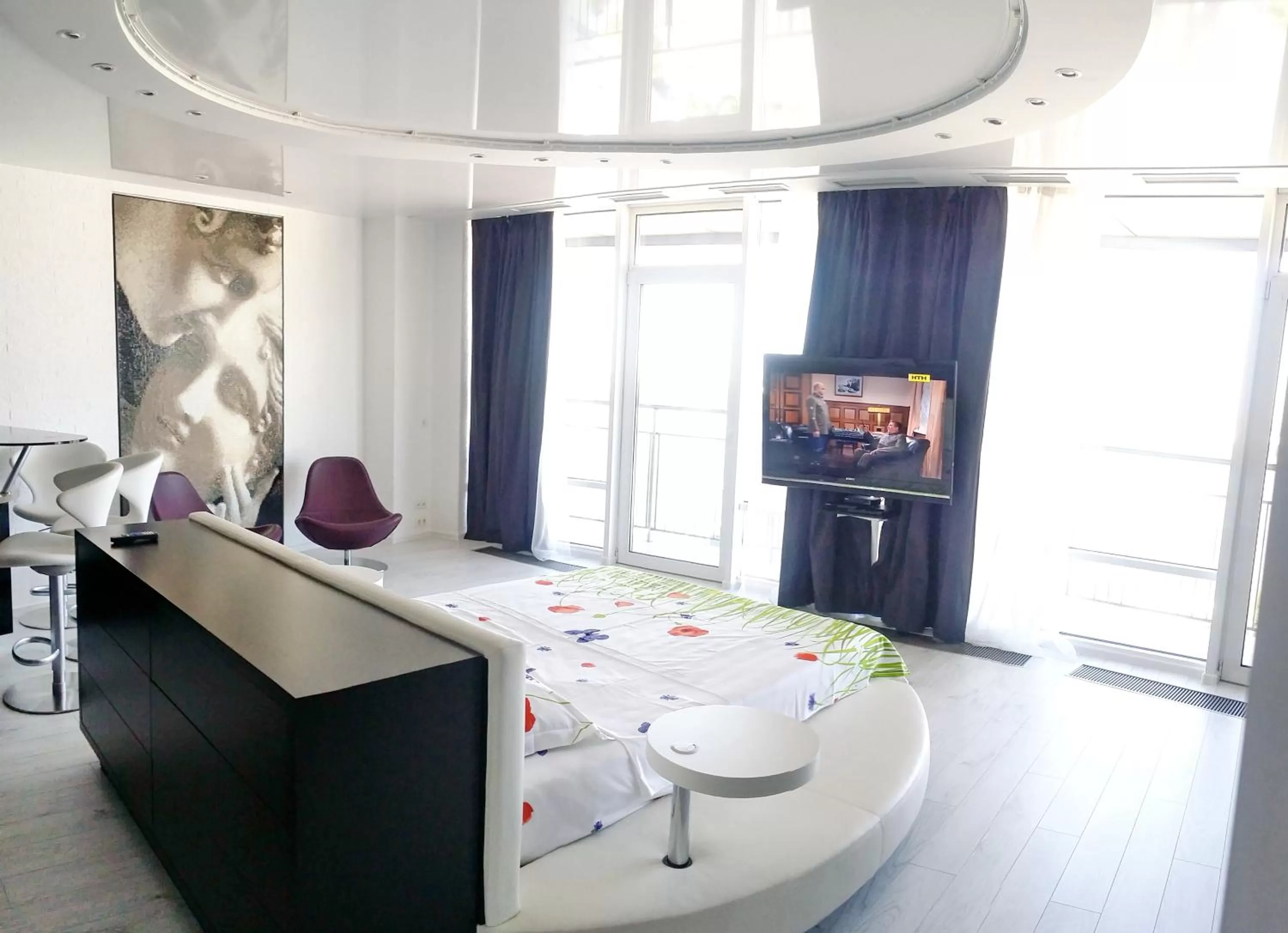 Bed in Most City Apart-Hotel