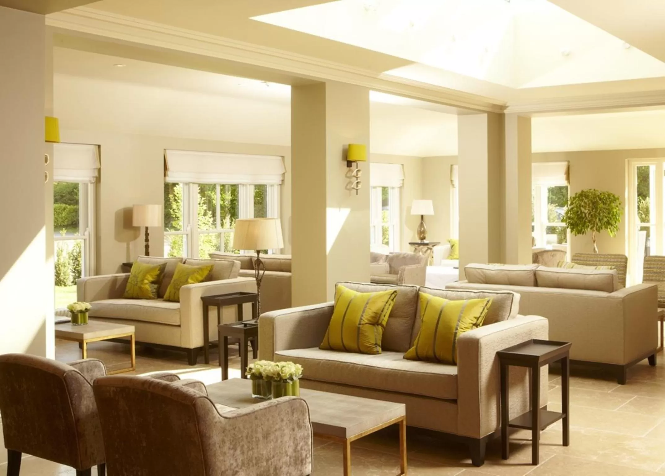 Communal lounge/ TV room in The Vineyard Hotel & Spa