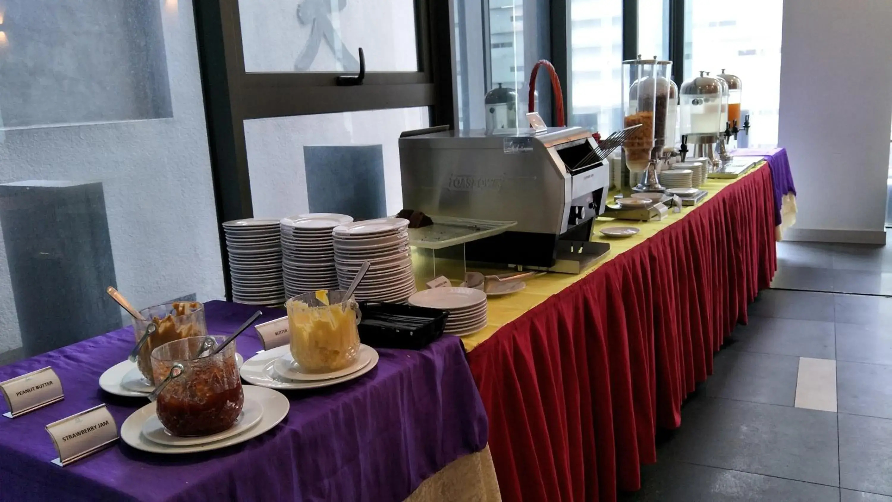 Breakfast in Hotel Transit Kuala Lumpur